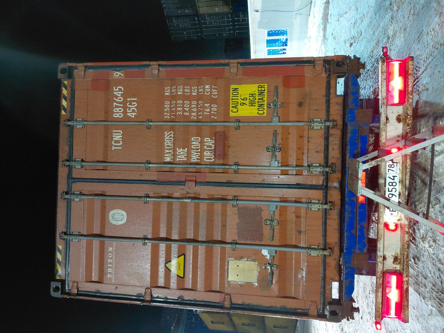 Морской контейнер TCNU8876459