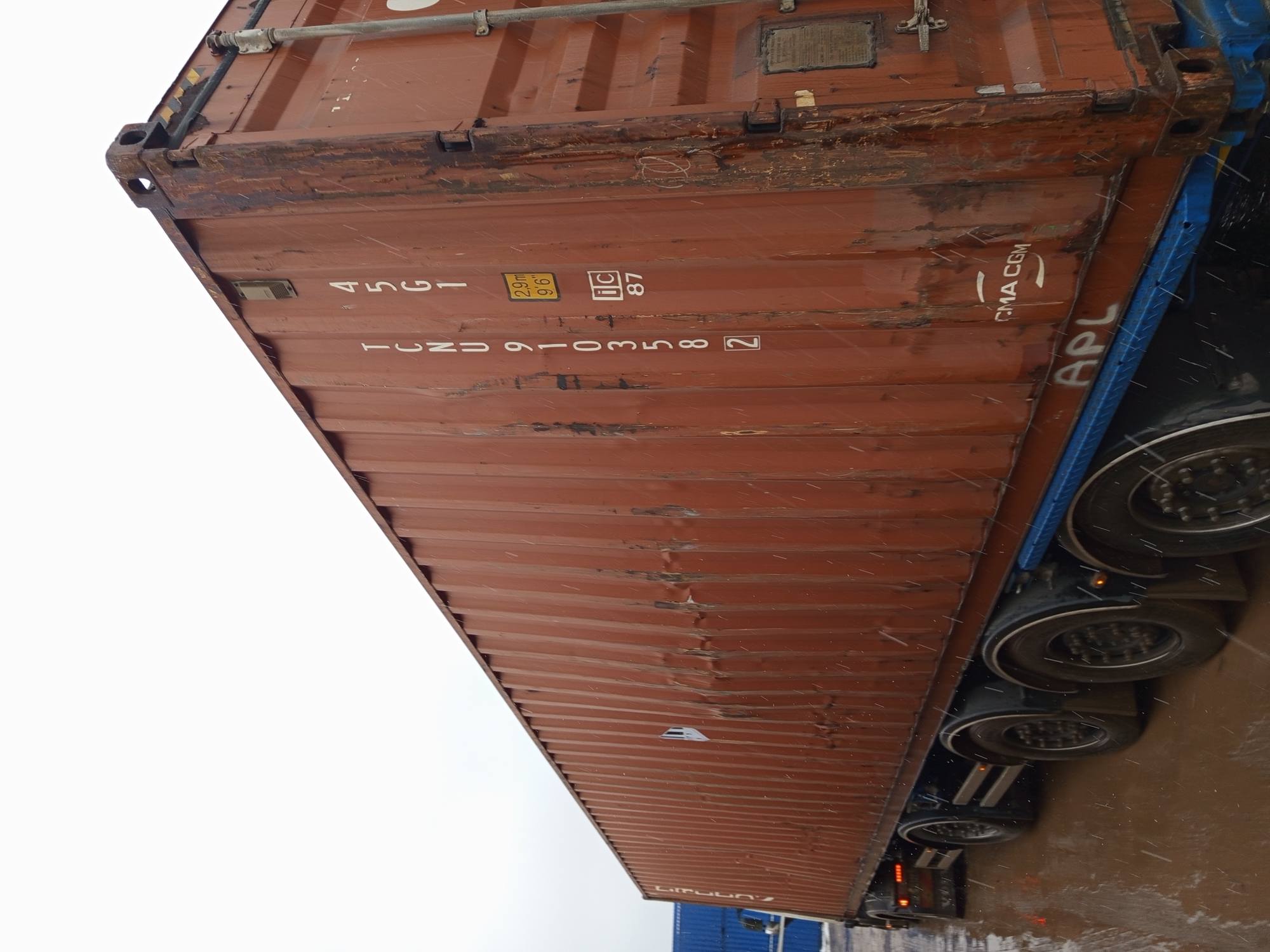 Морской контейнер TCNU9103582