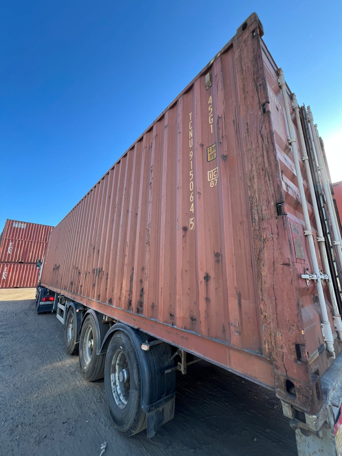 Морской контейнер TCNU9150645