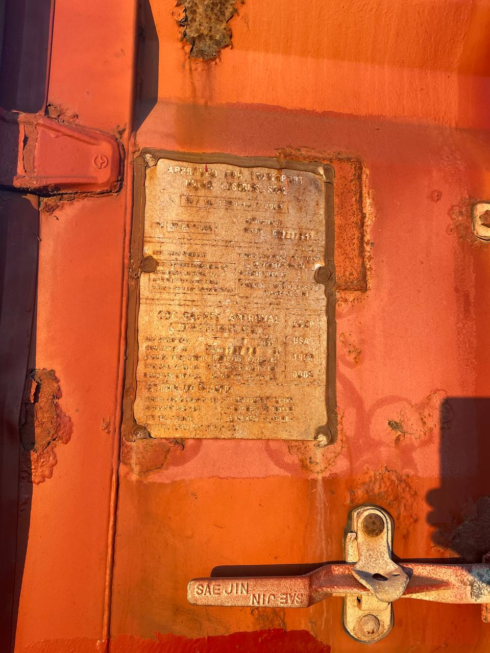 Морской контейнер TCNU9297209