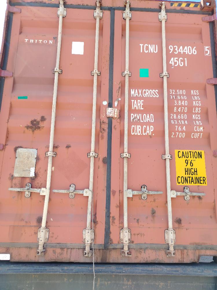 Морской контейнер TCNU9344065