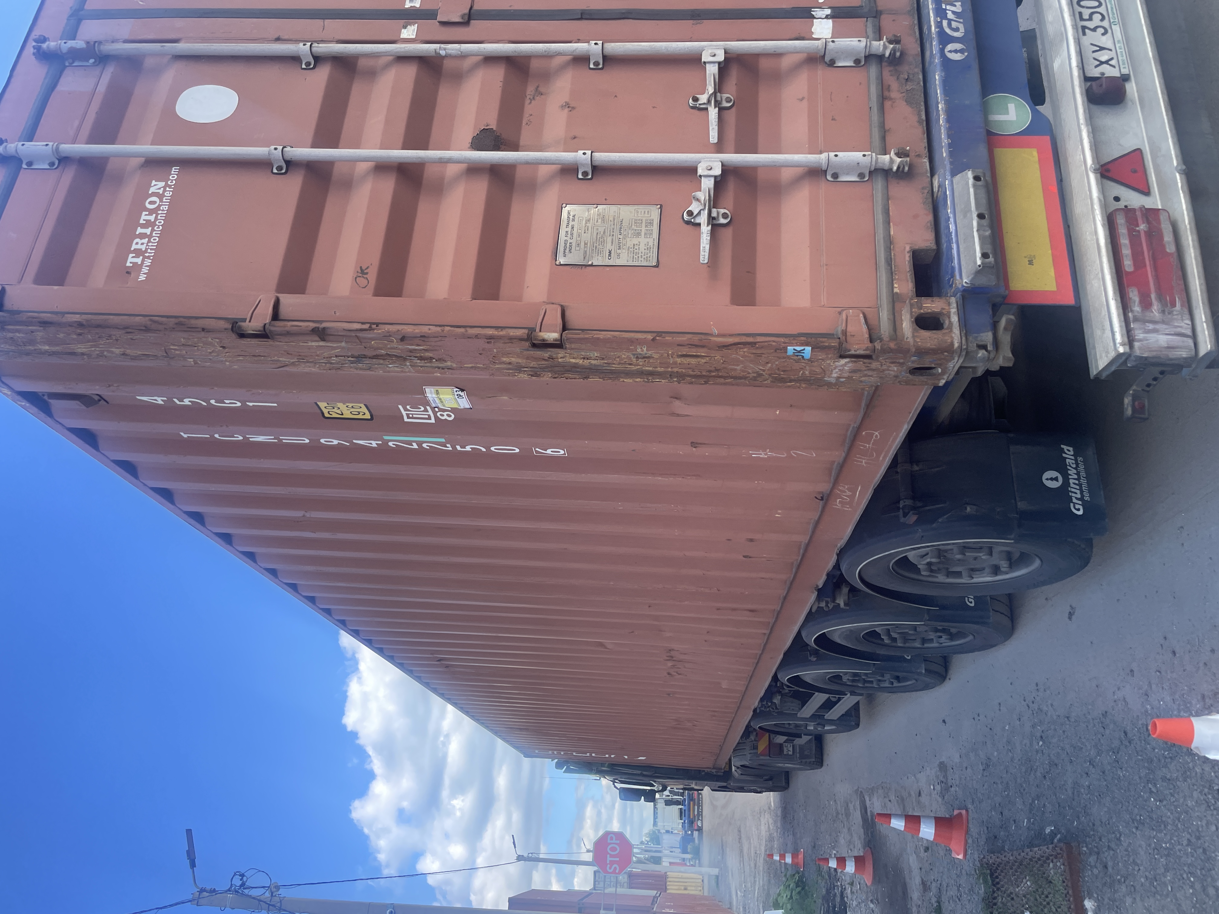 Морской контейнер TCNU9422506