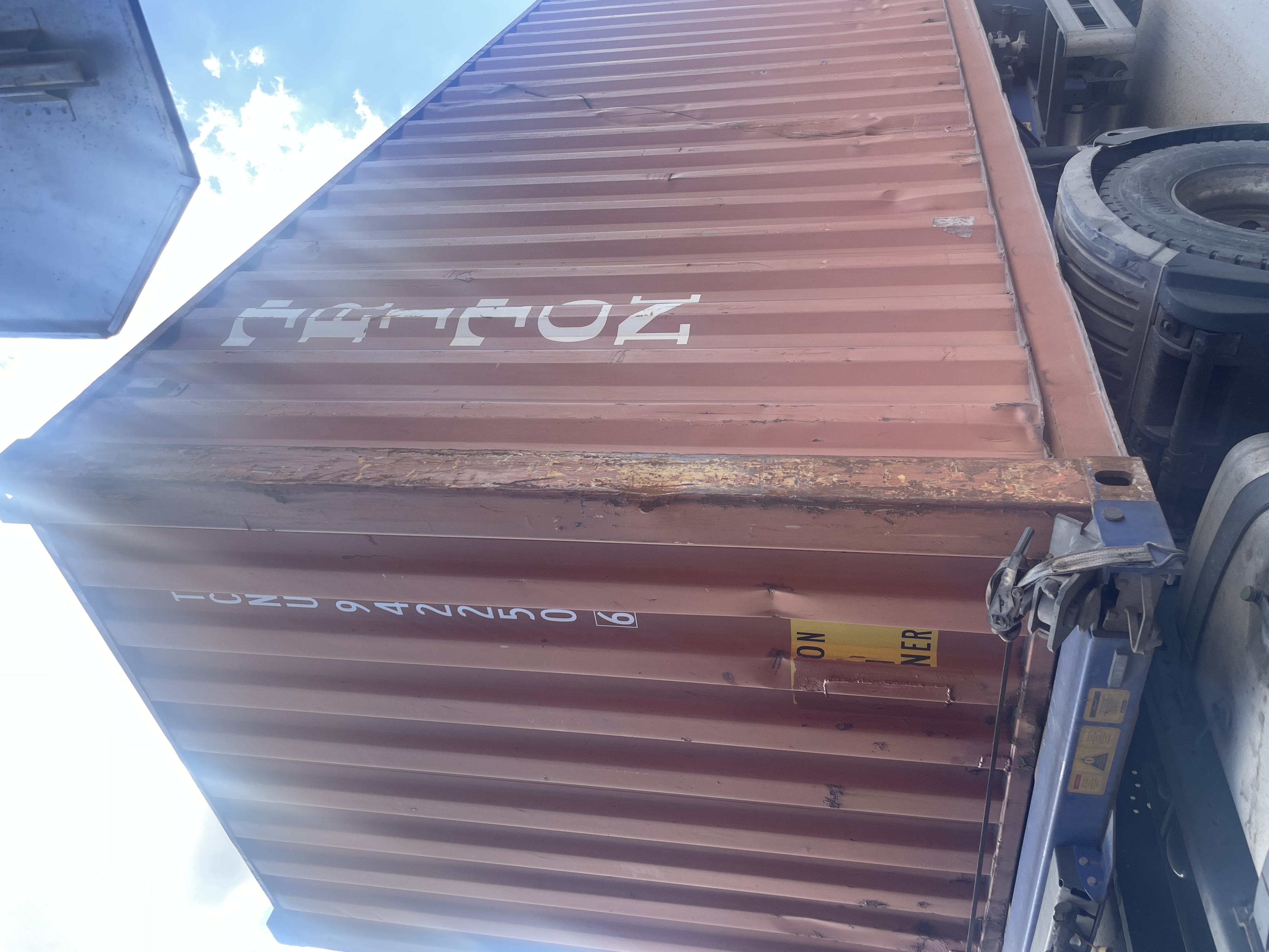 Морской контейнер TCNU9422506