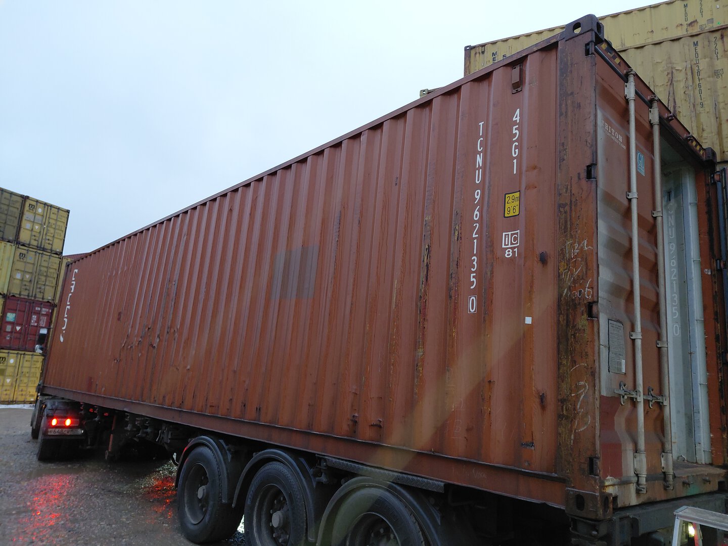 Морской контейнер TCNU9621350