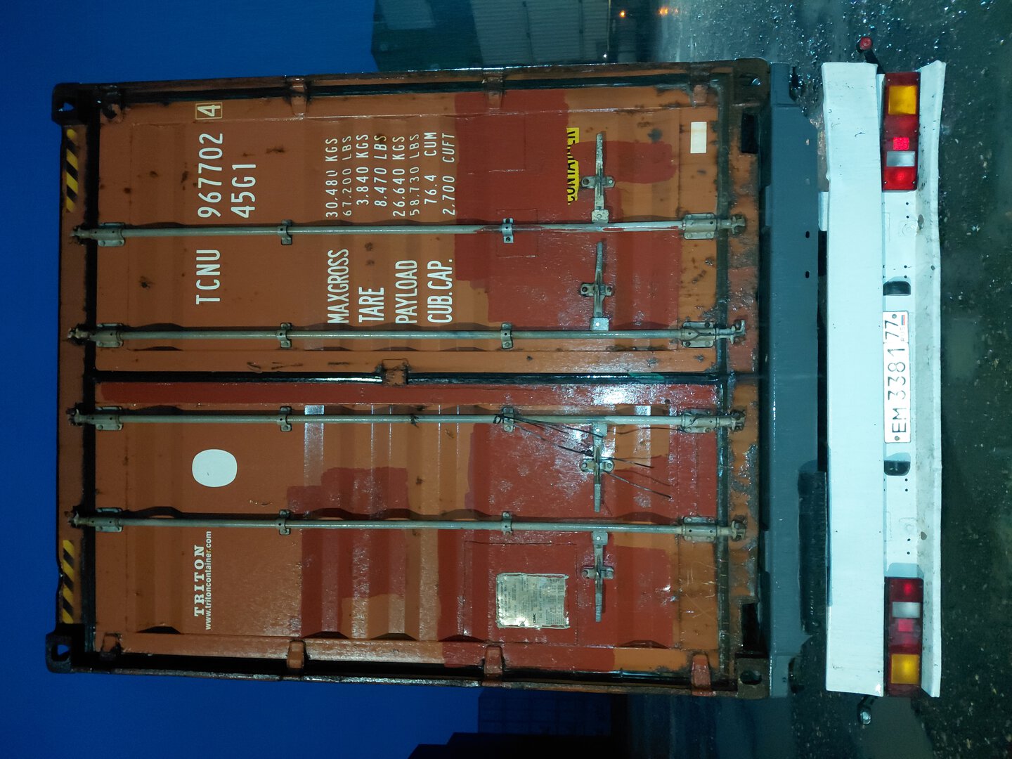 Морской контейнер TCNU9677024