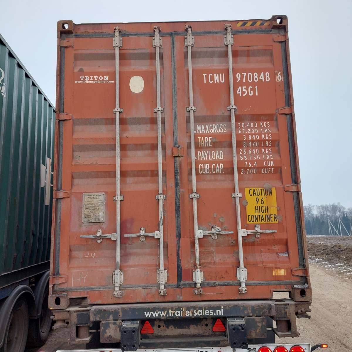 Морской контейнер TCNU9708486