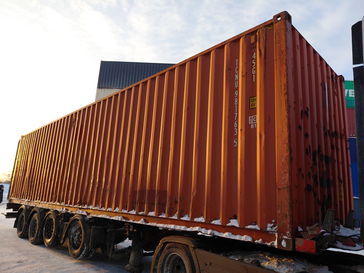 Морской контейнер TCNU9817635