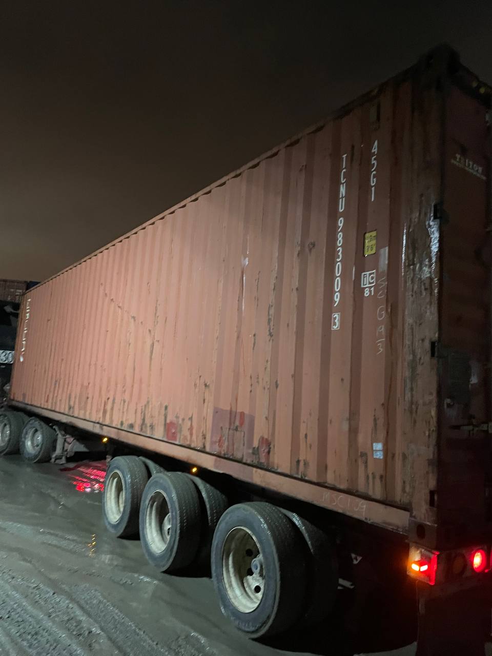 Морской контейнер TCNU9830093