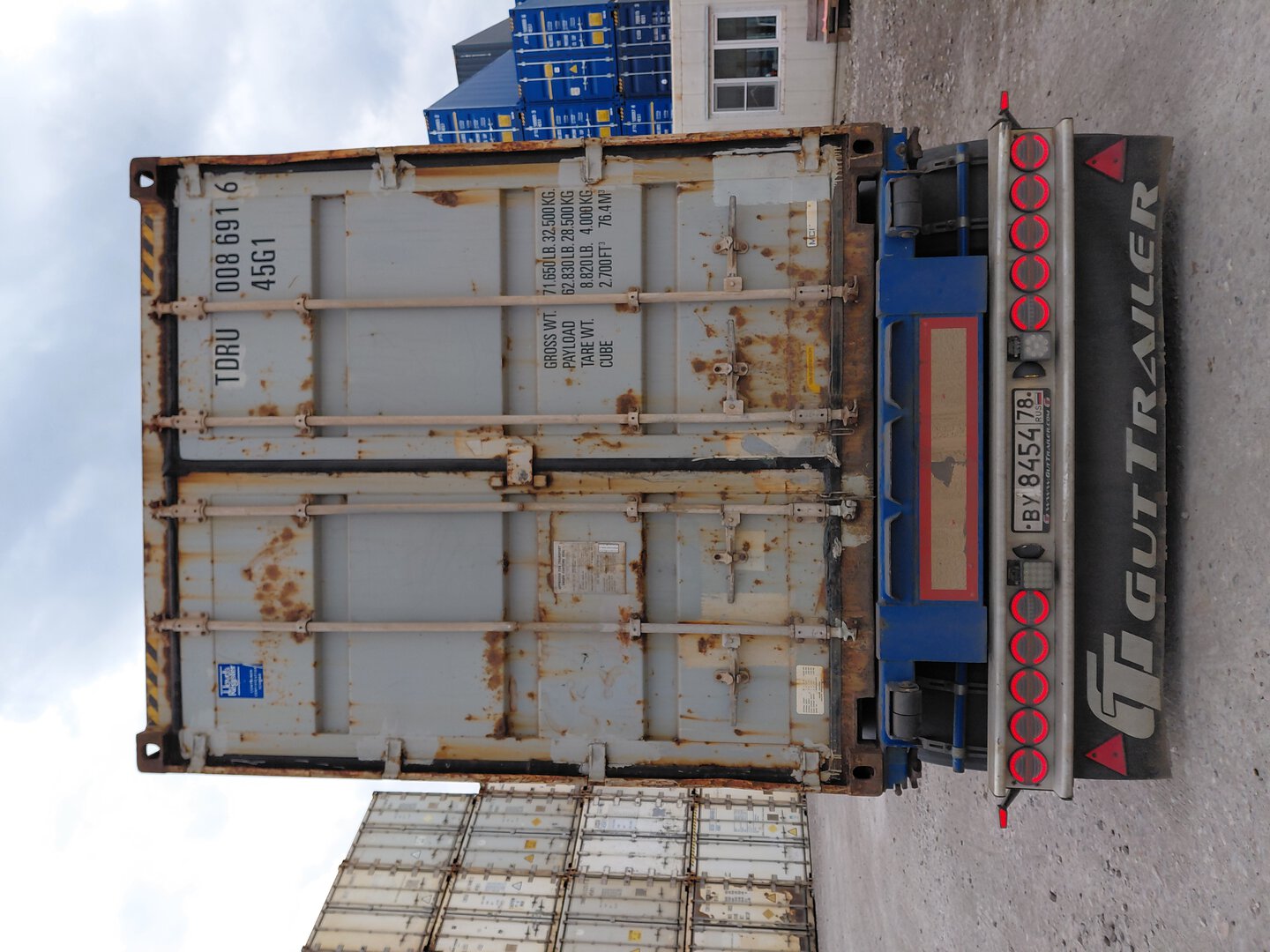 Морской контейнер TDRU0086916