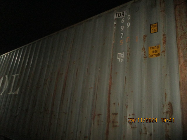 Морской контейнер TDRU0601997