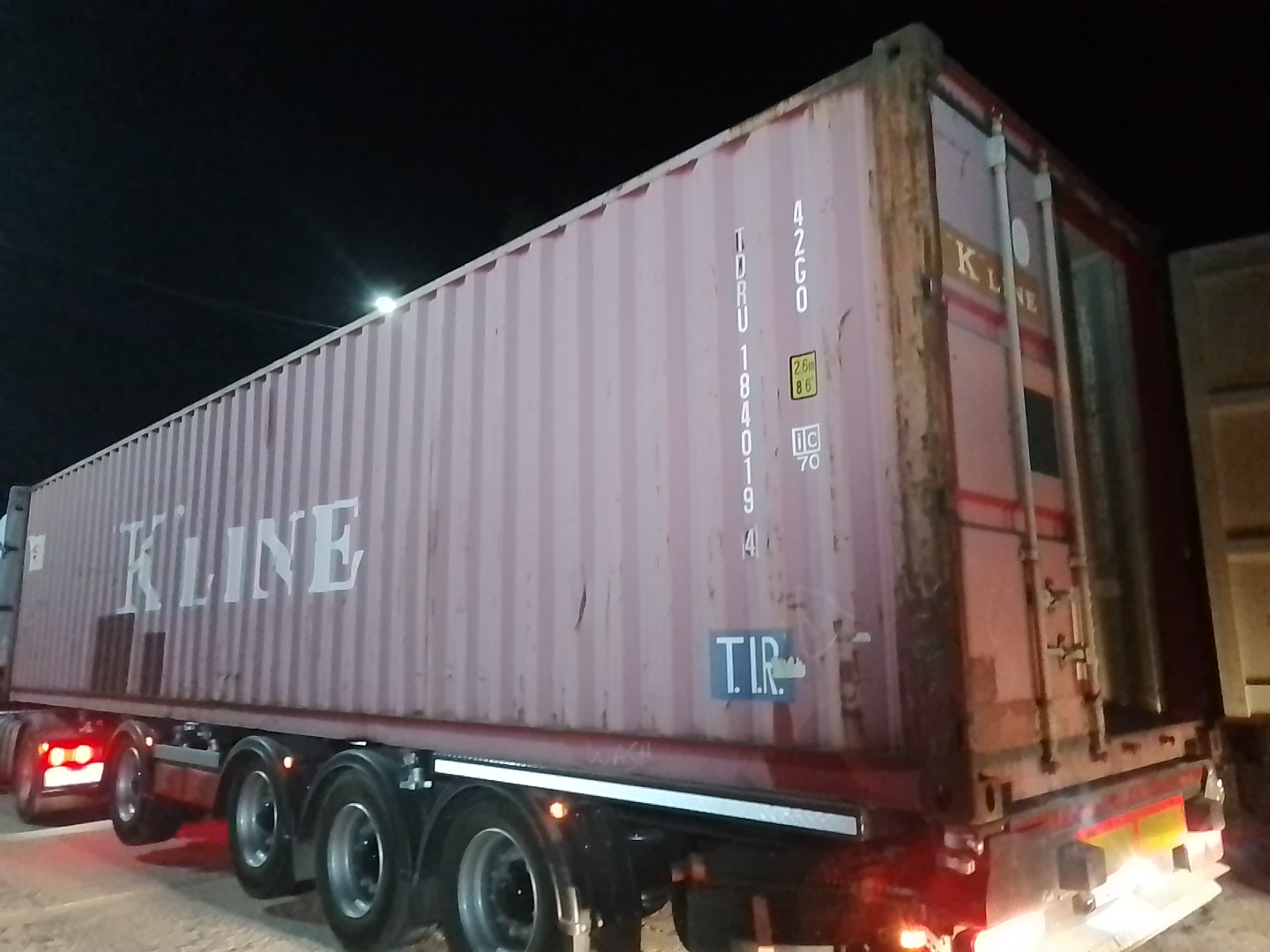 Морской контейнер TDRU1840194