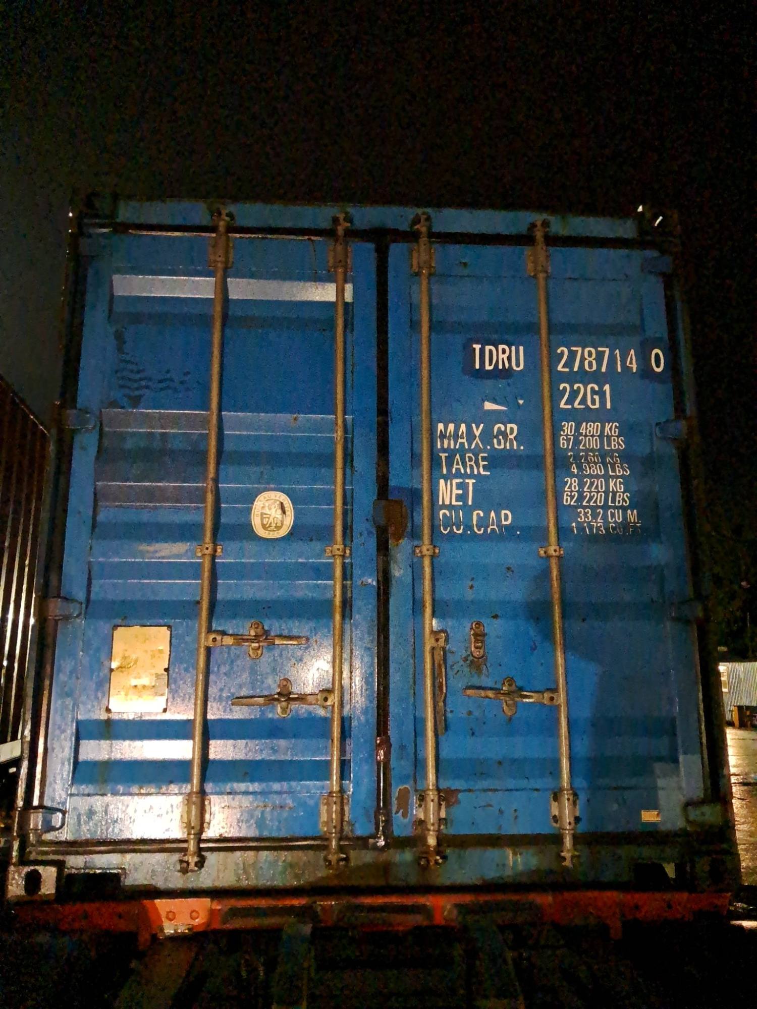 Морской контейнер TDRU2787140