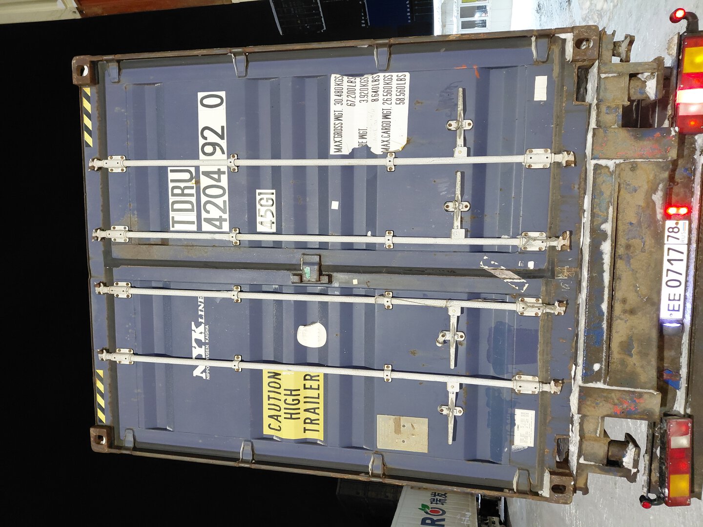 Морской контейнер TDRU4204920