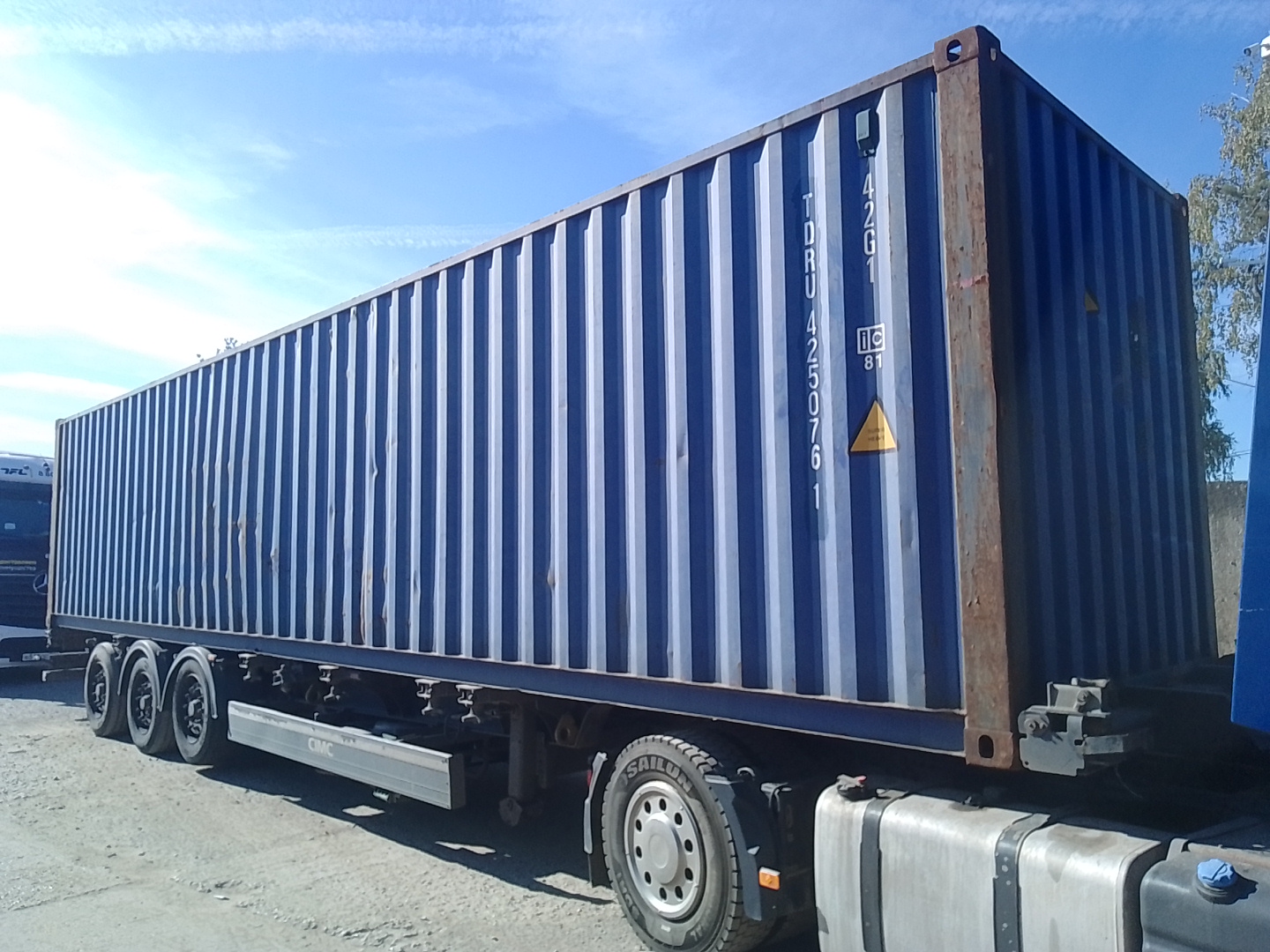 Морской контейнер TDRU4250761