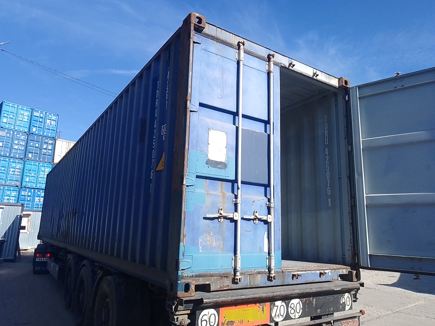 Морской контейнер TDRU4250761