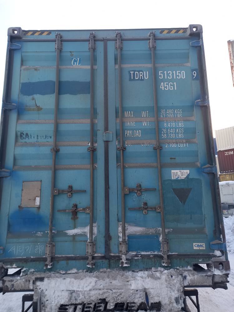 Морской контейнер TDRU5131509