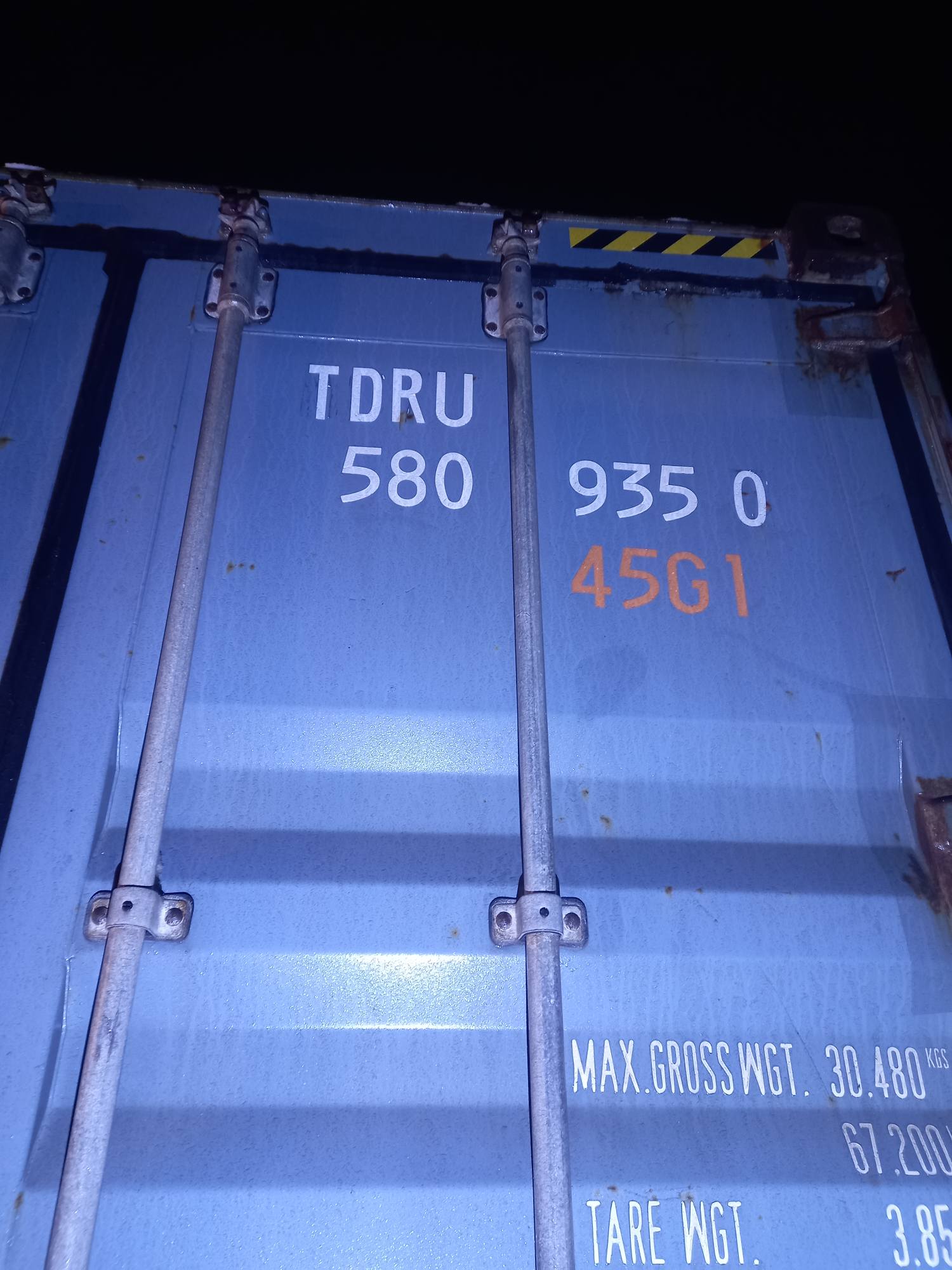 Морской контейнер TDRU5809350