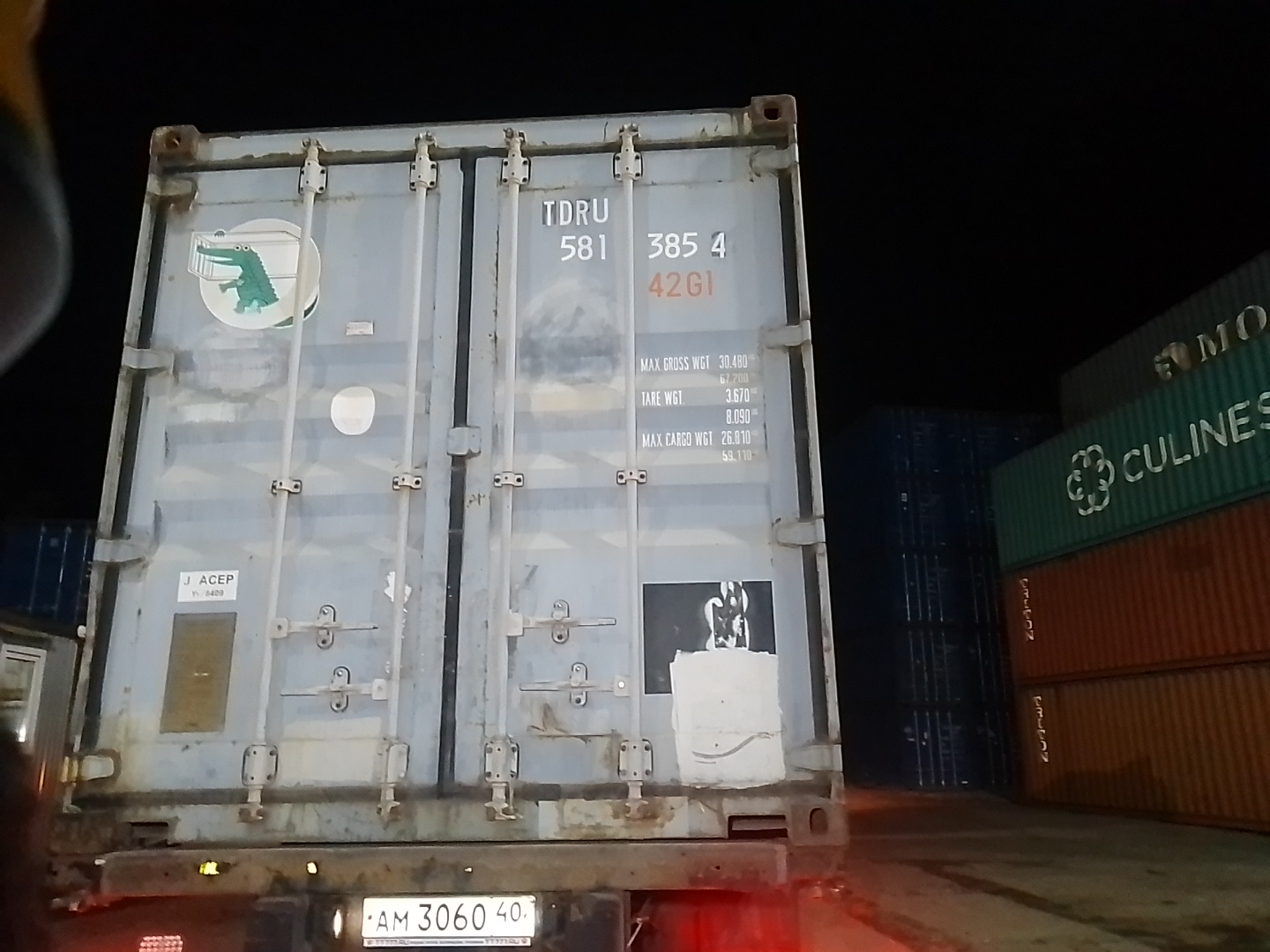 Морской контейнер TDRU5813854