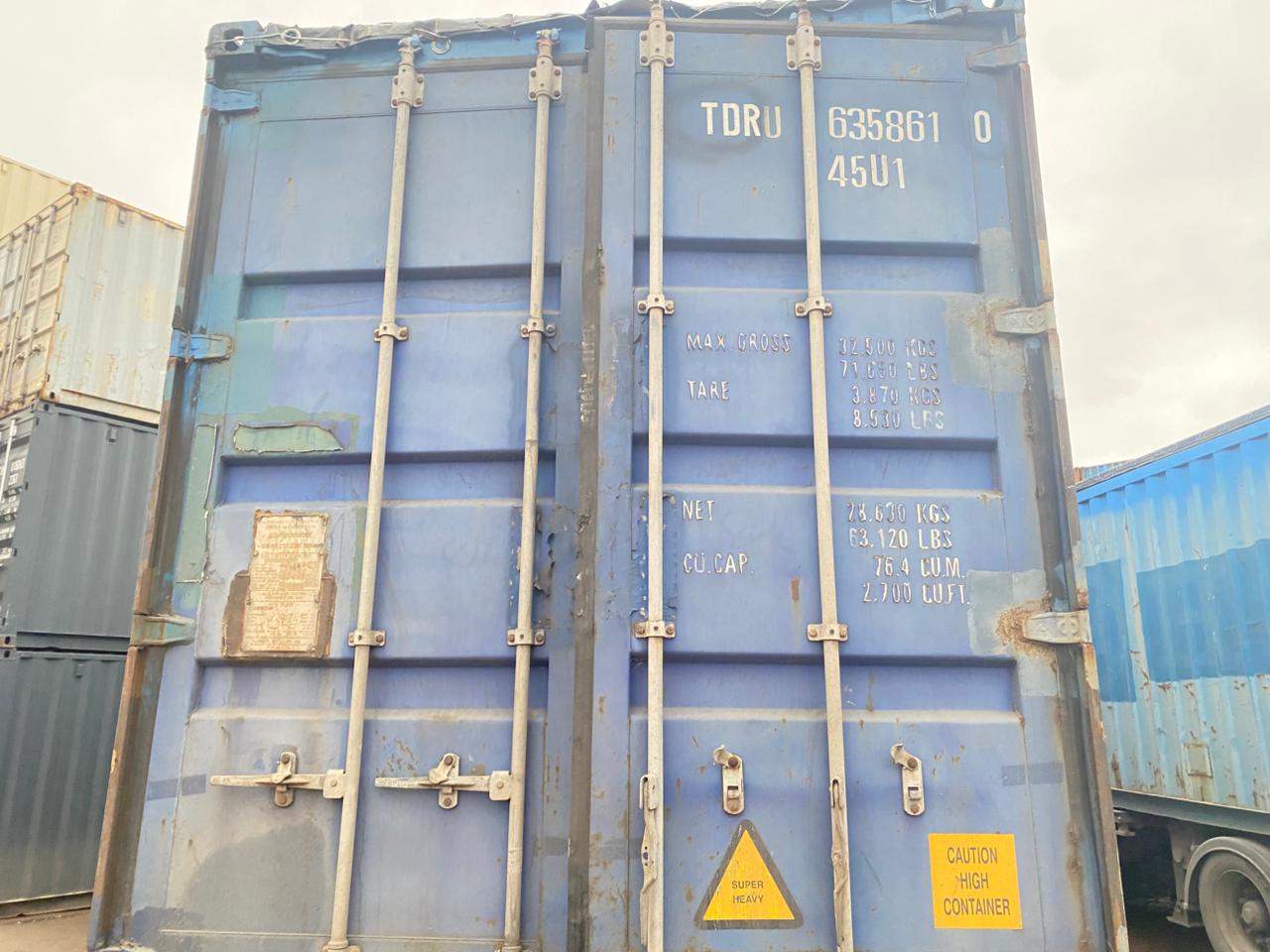 Морской контейнер TDRU6358610