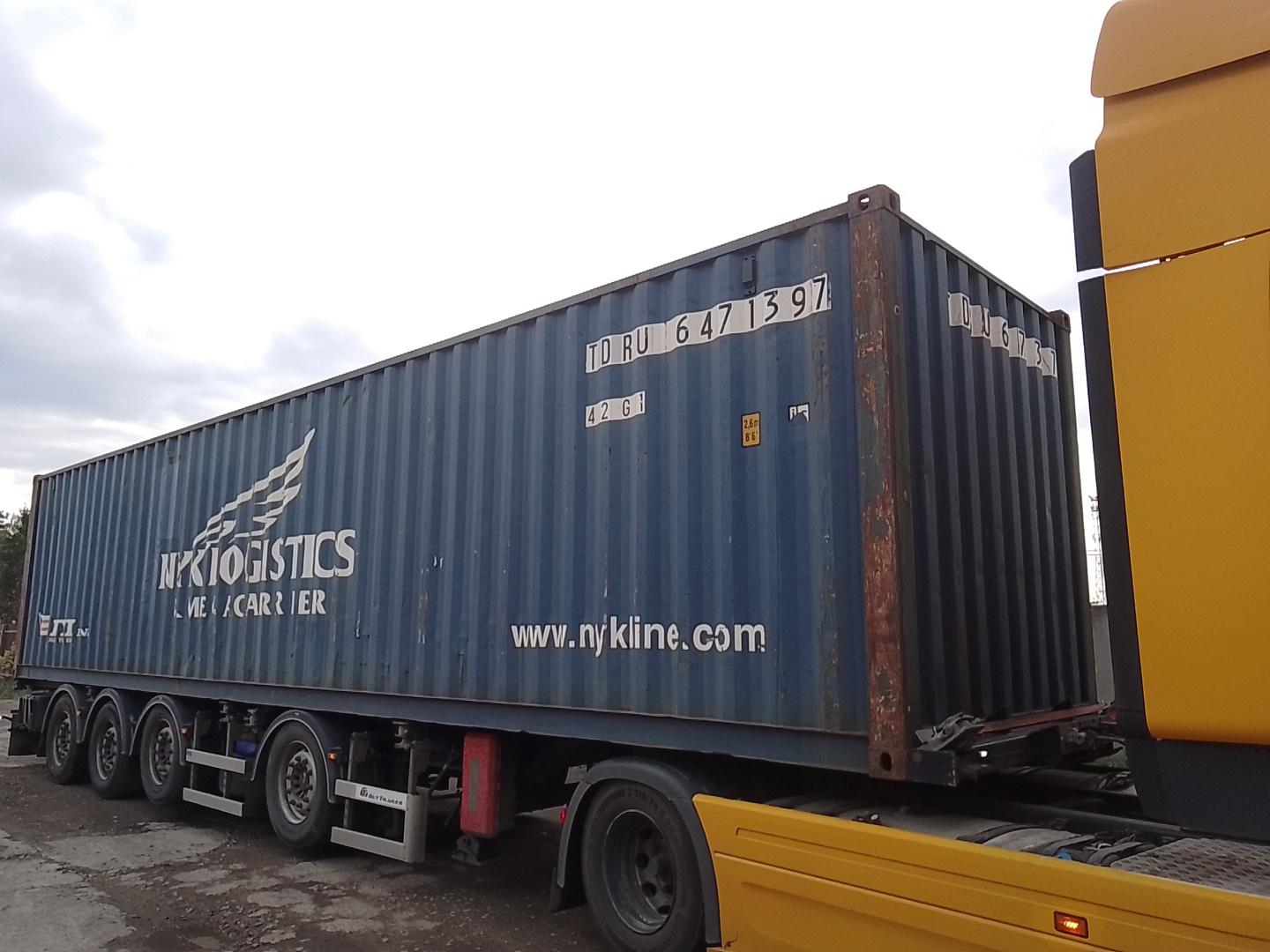 Морской контейнер TDRU6471397