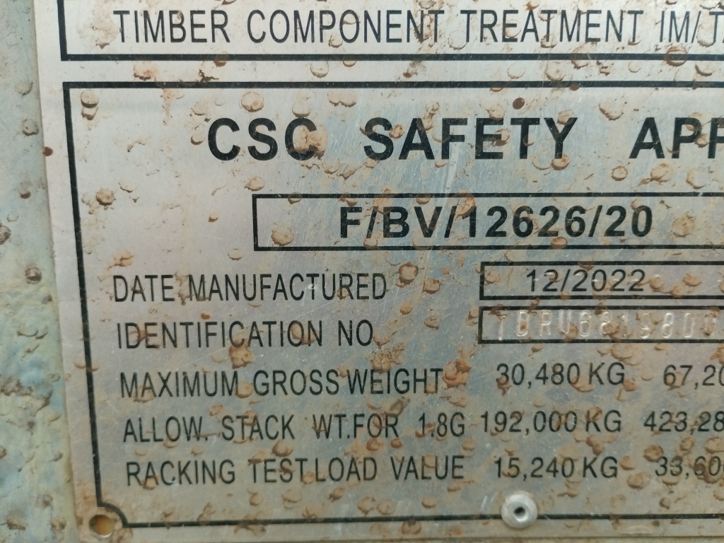 Морской контейнер TDRU6819800