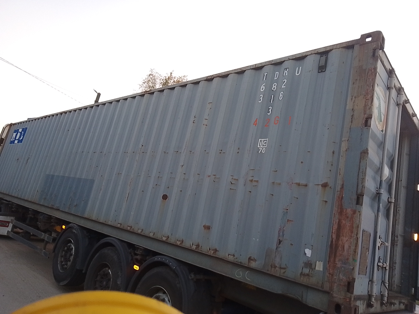 Морской контейнер TDRU6823163