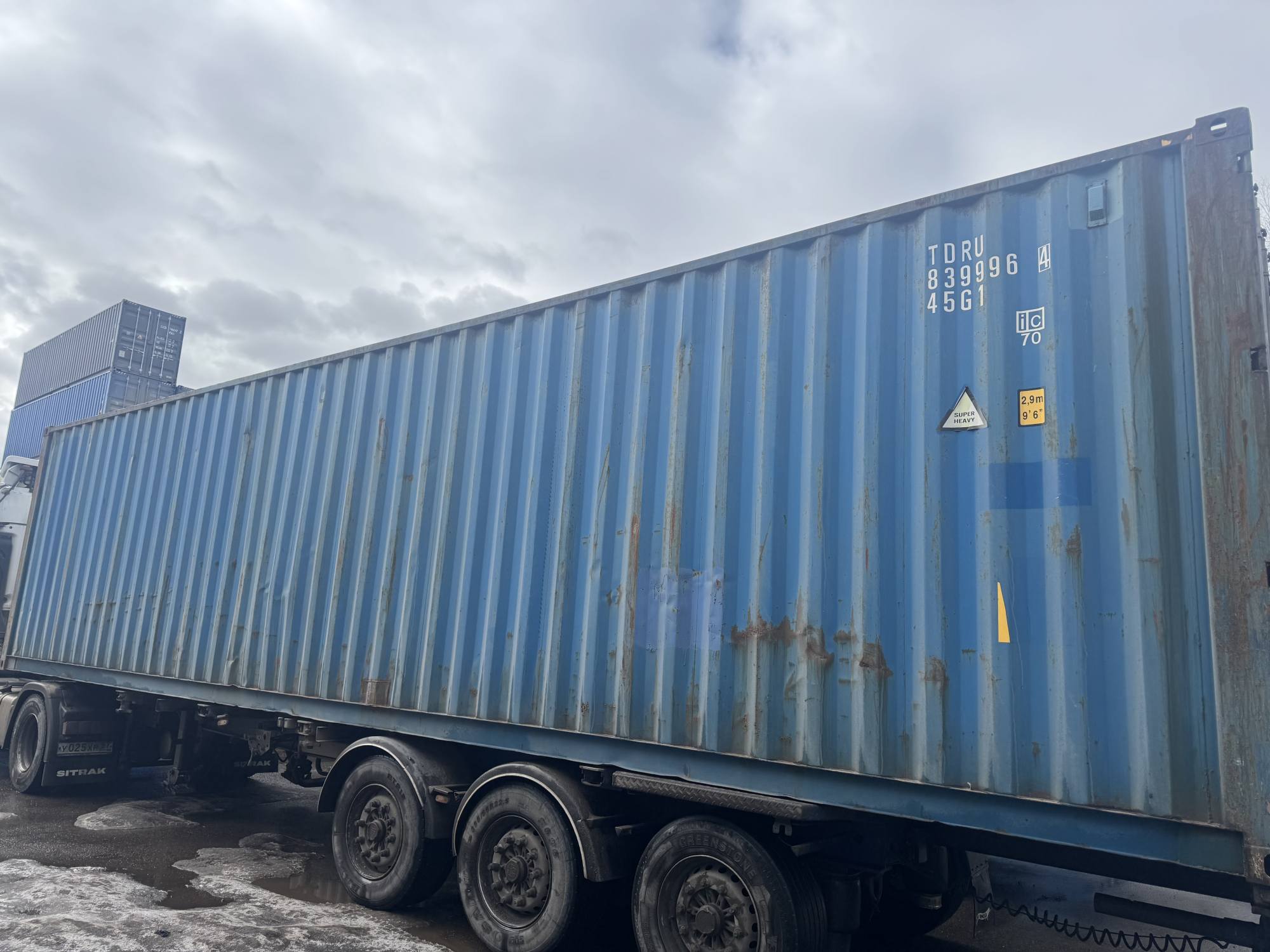 Морской контейнер TDRU8399964