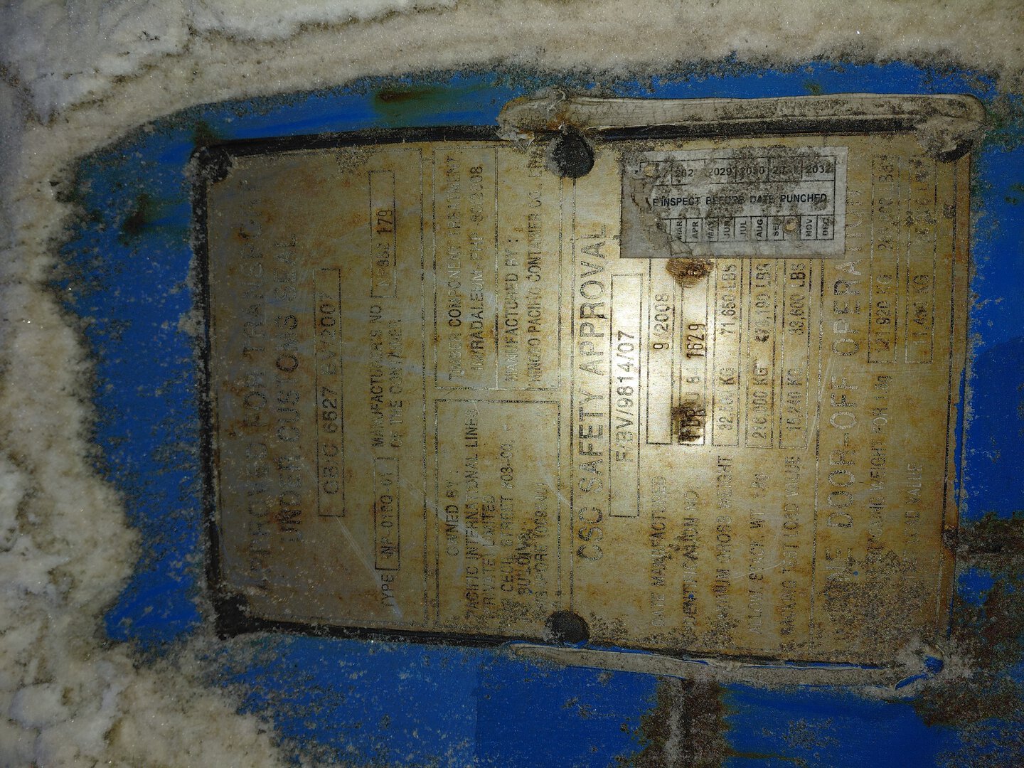 Морской контейнер TDRU8416296