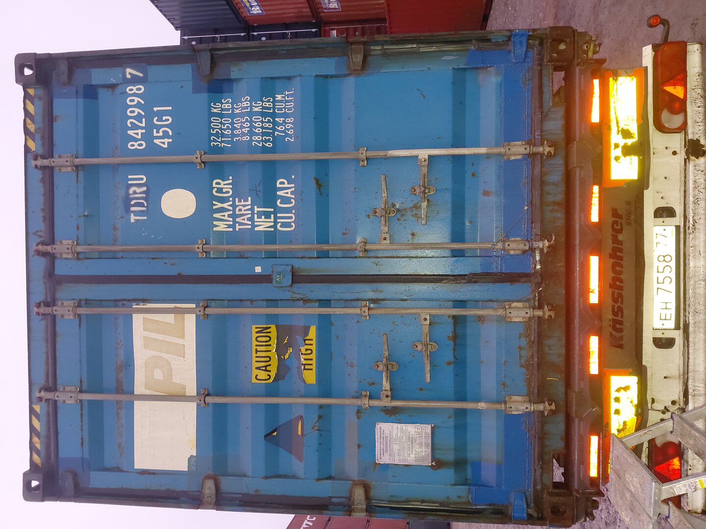 Морской контейнер TDRU8429987