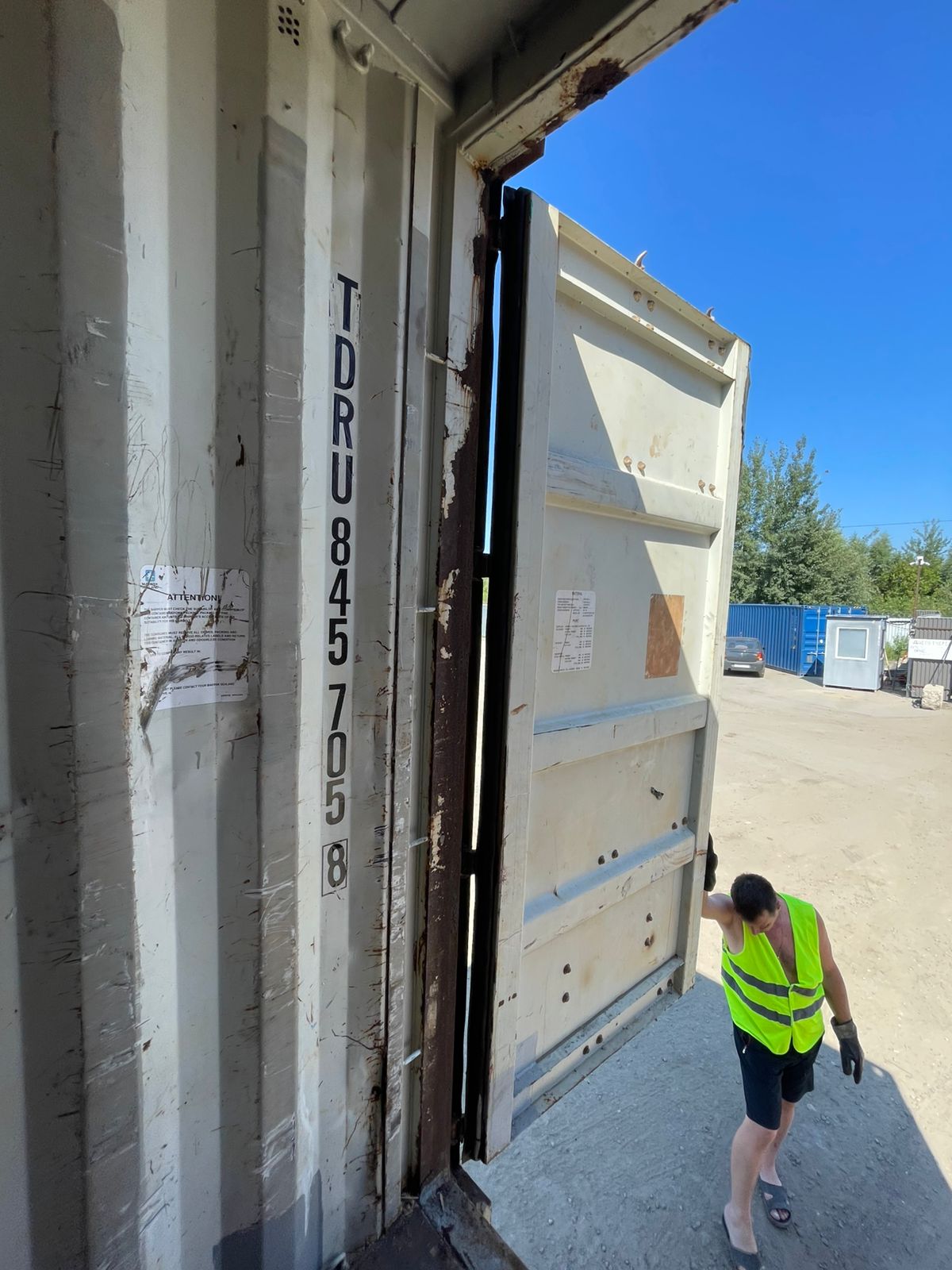 Морской контейнер TDRU8457058