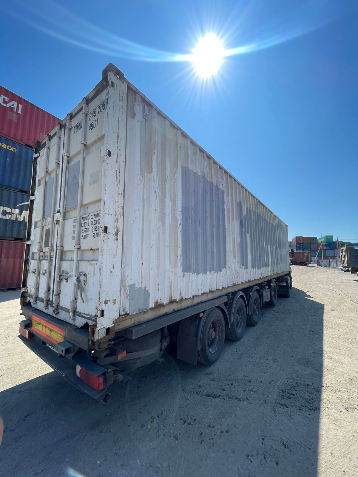 Морской контейнер TDRU8457058