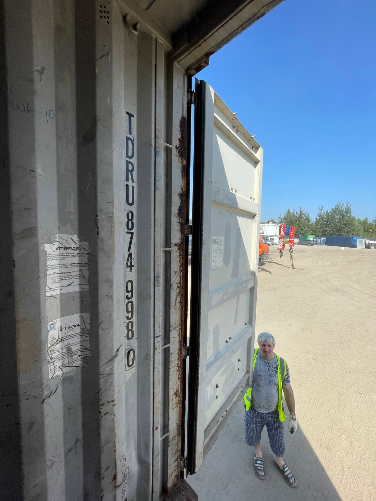 Морской контейнер TDRU8749980