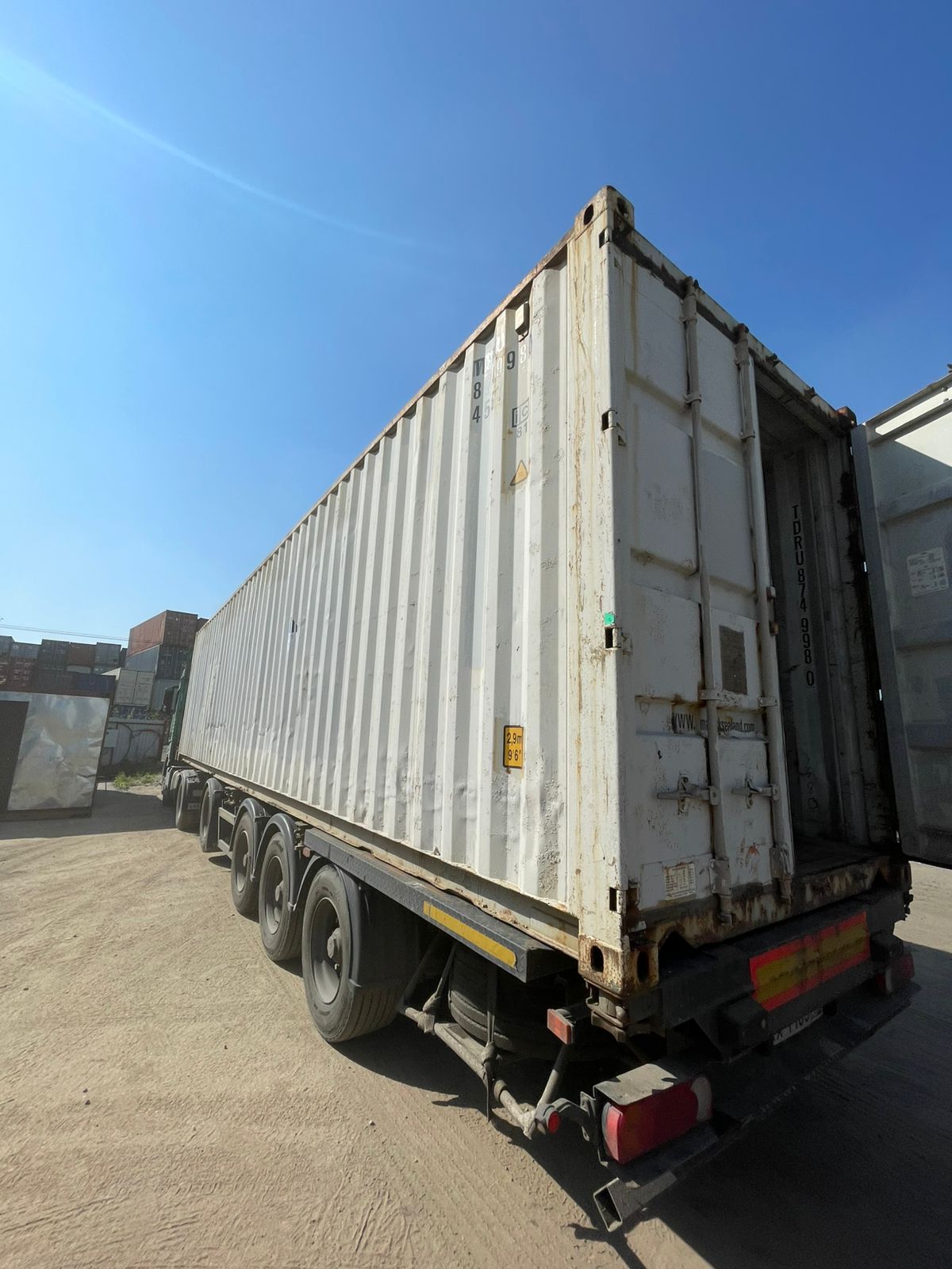 Морской контейнер TDRU8749980