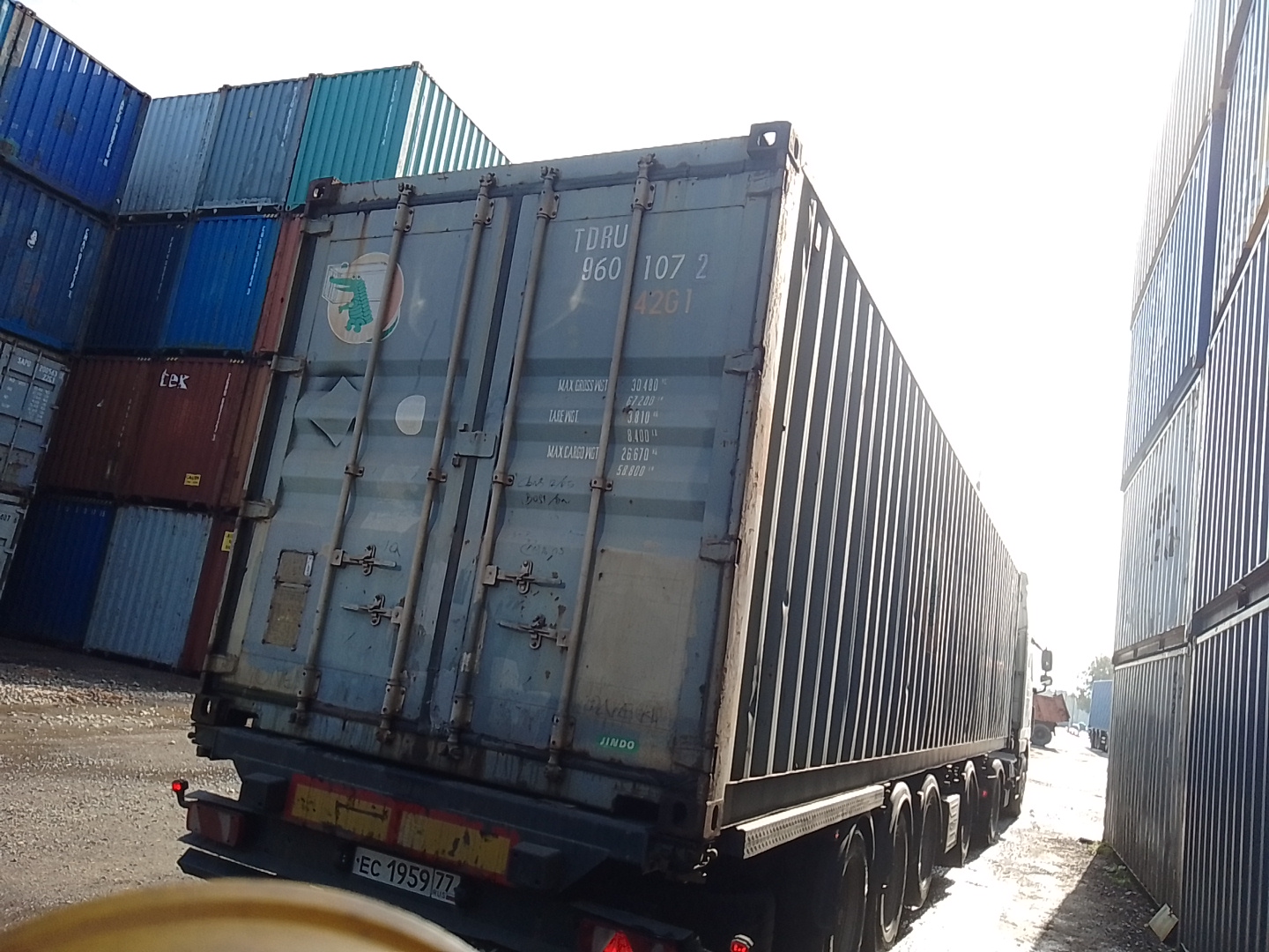 Морской контейнер TDRU9601072