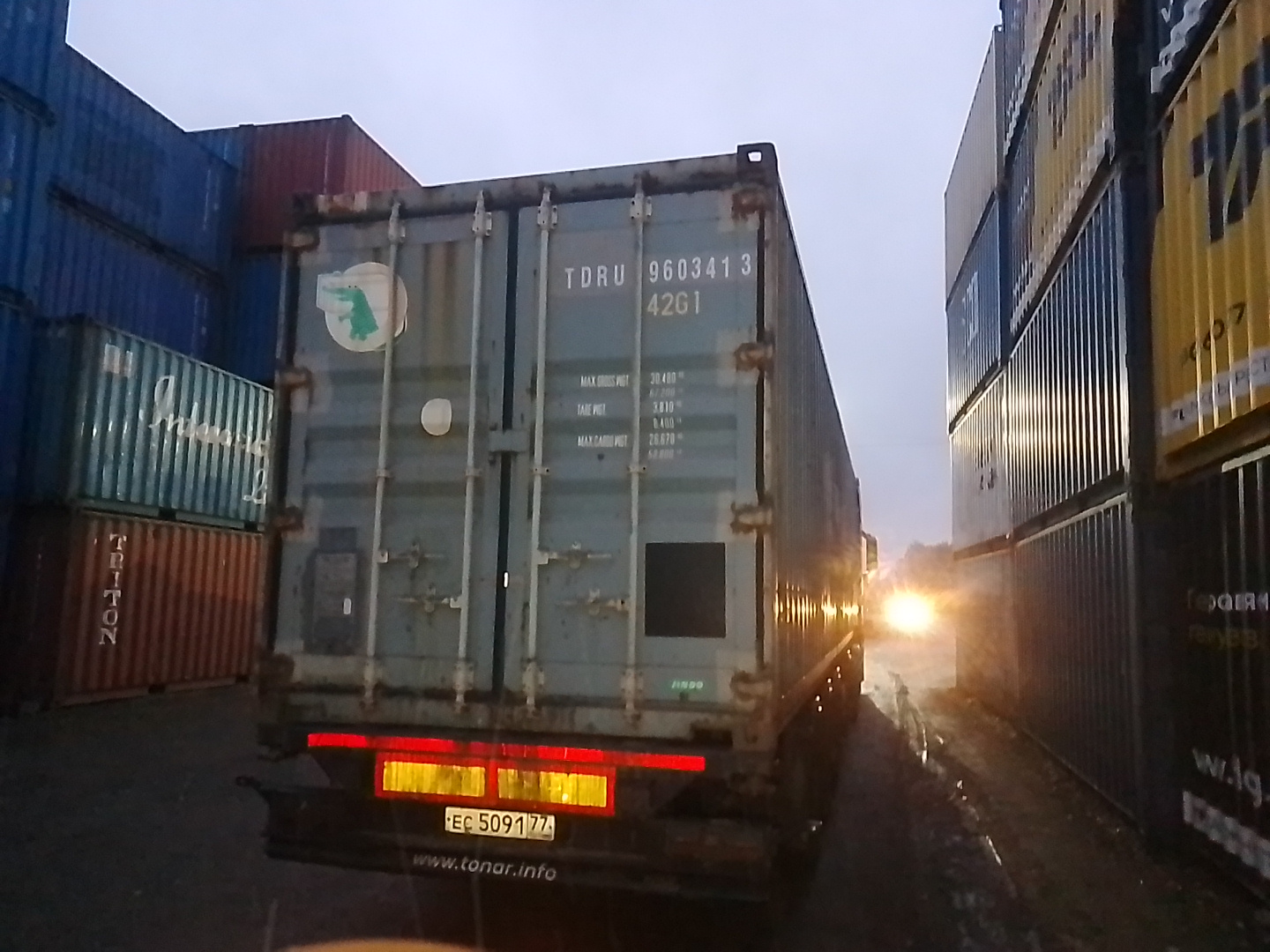 Морской контейнер TDRU9603413