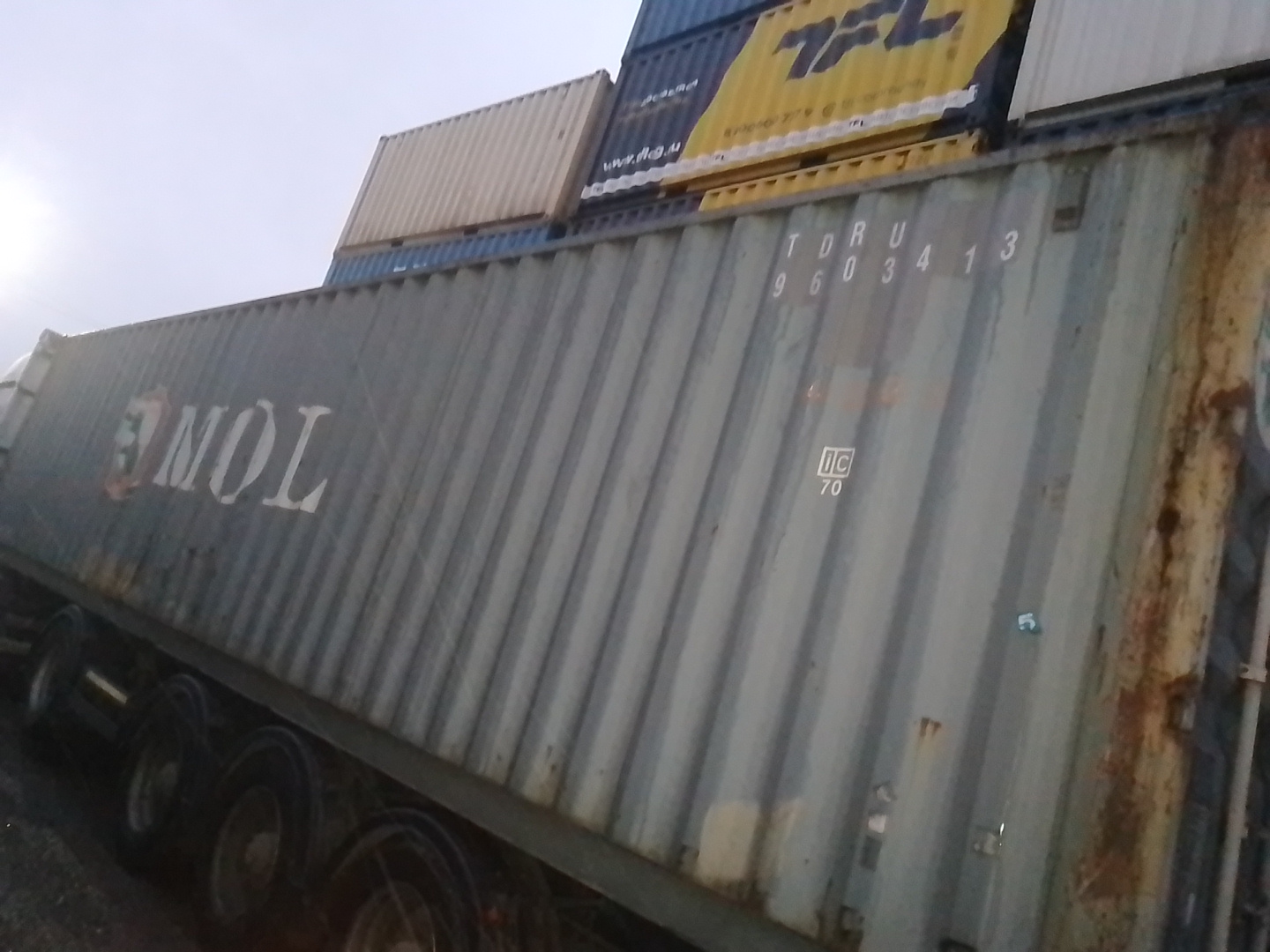 Морской контейнер TDRU9603413