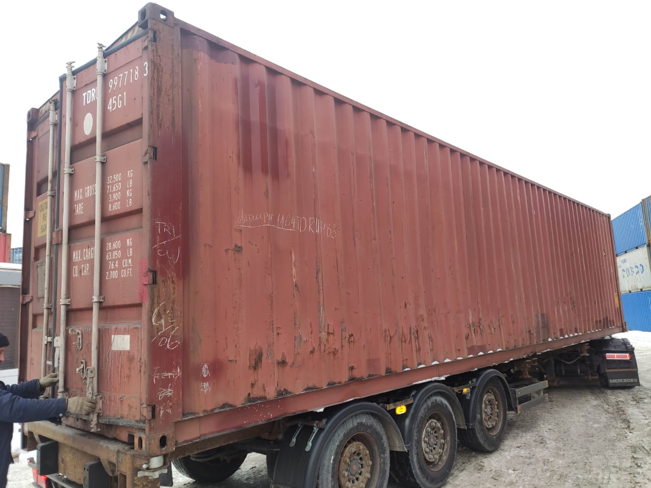 Морской контейнер TDRU9977183