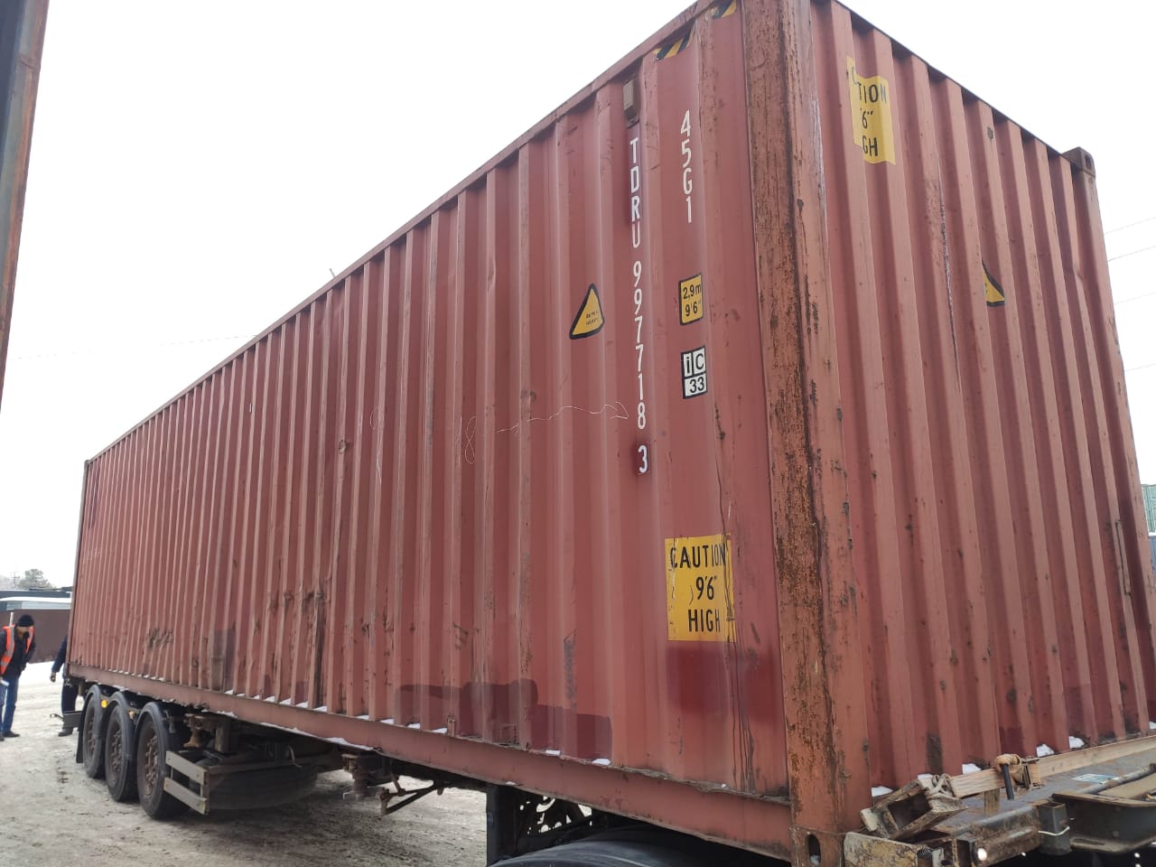 Морской контейнер TDRU9977183