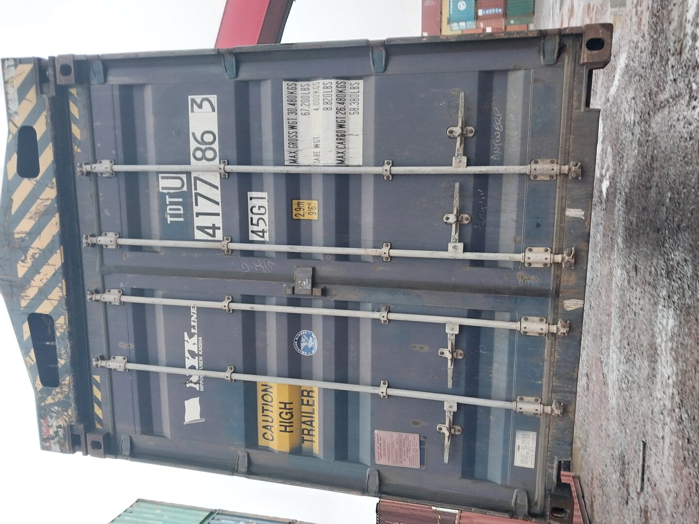 Морской контейнер TDTU4177863