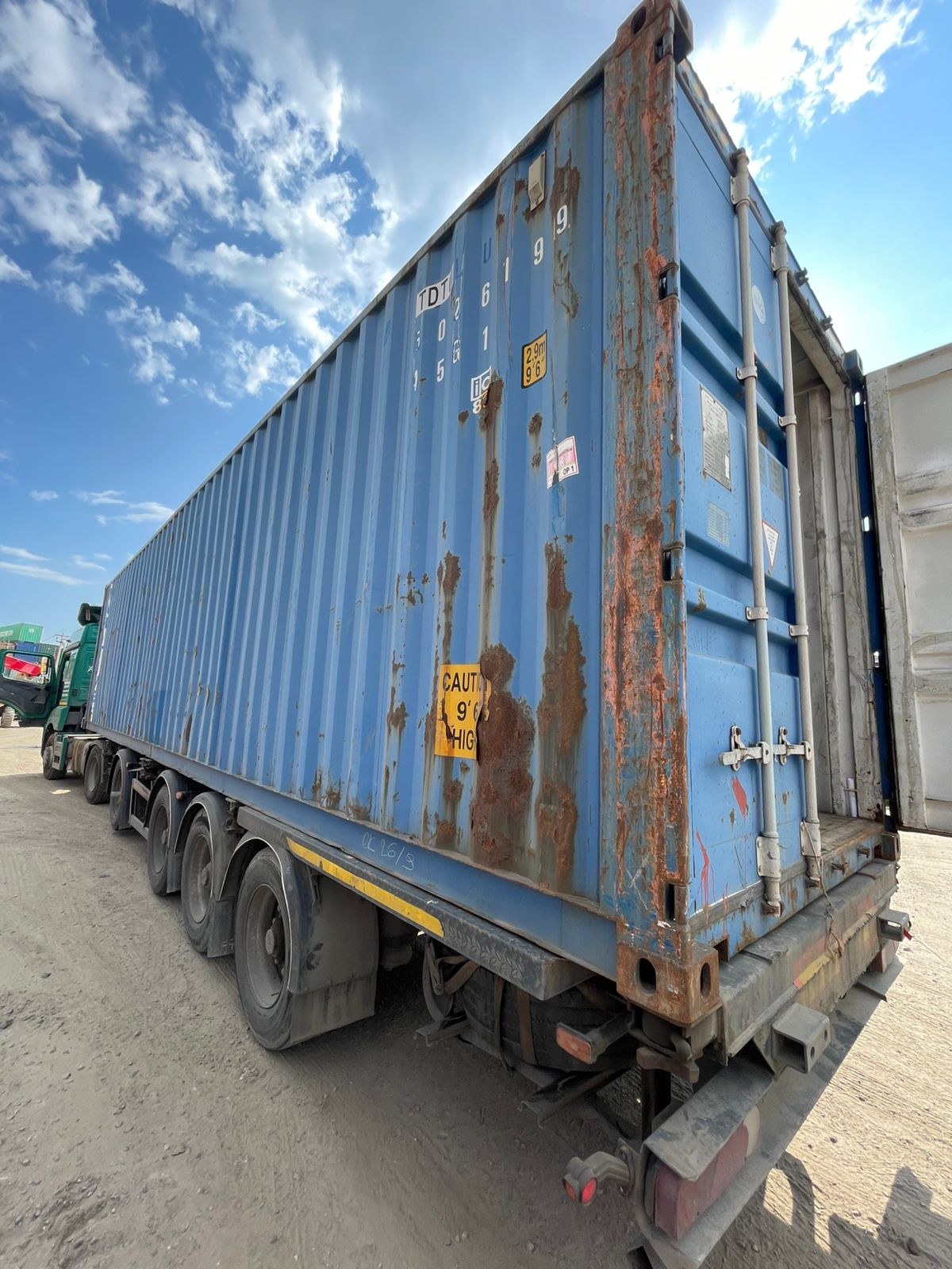 Морской контейнер TDTU5026199