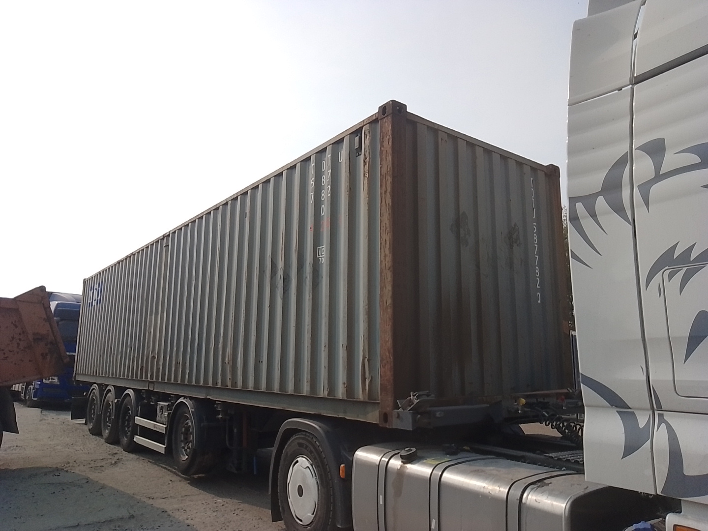 Морской контейнер TDTU5877820