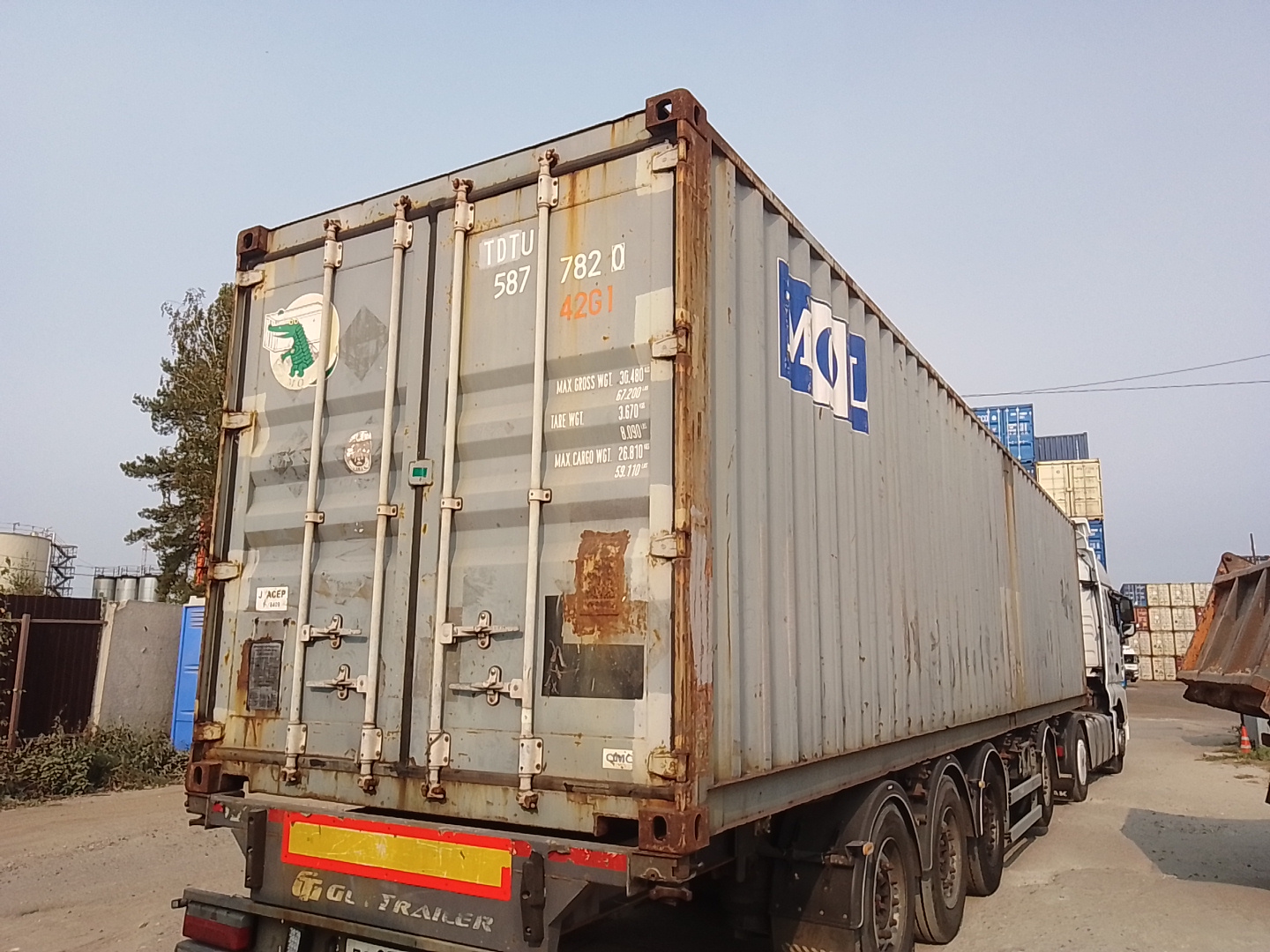 Морской контейнер TDTU5877820