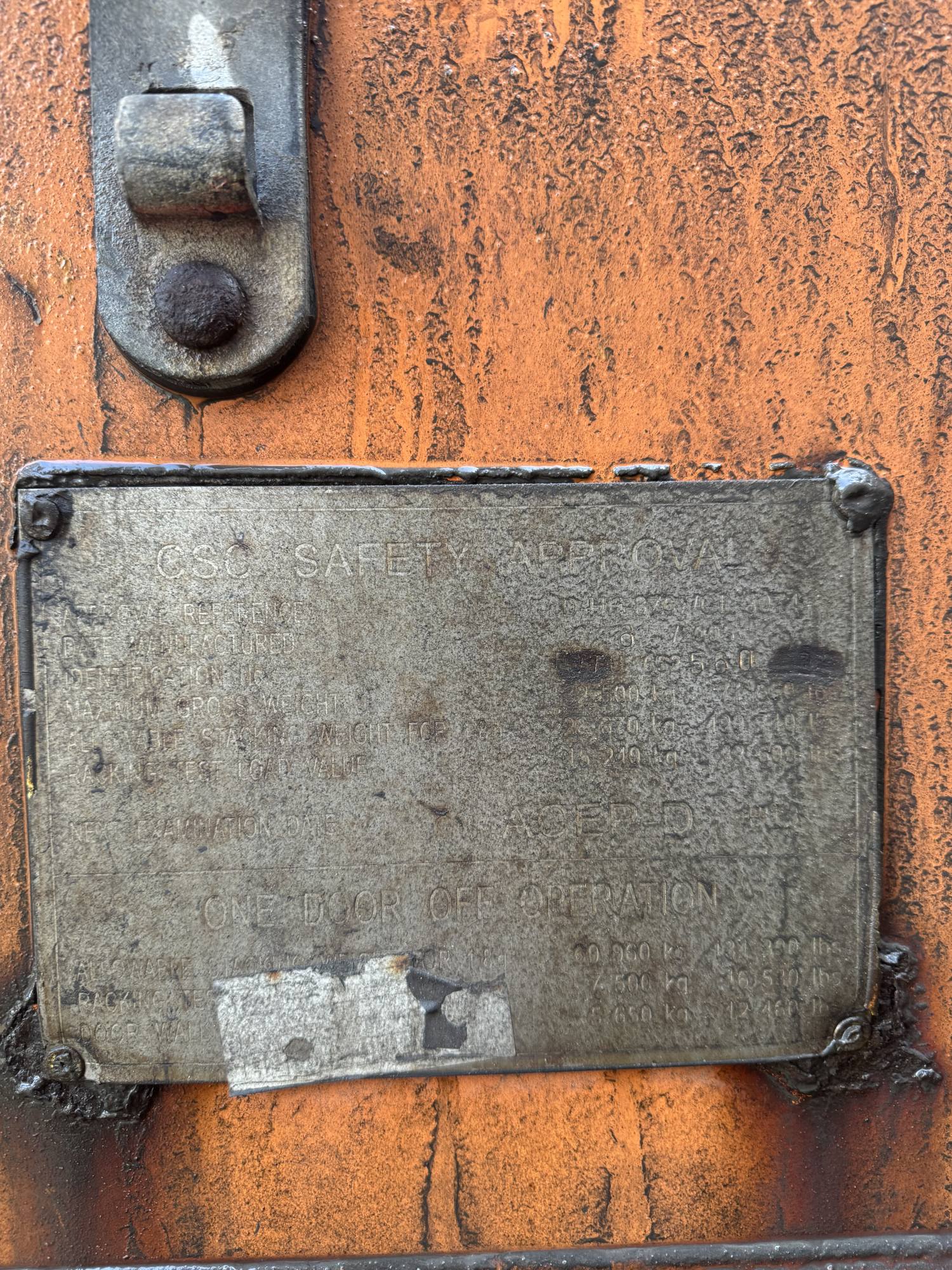 Морской контейнер TDTU6325609