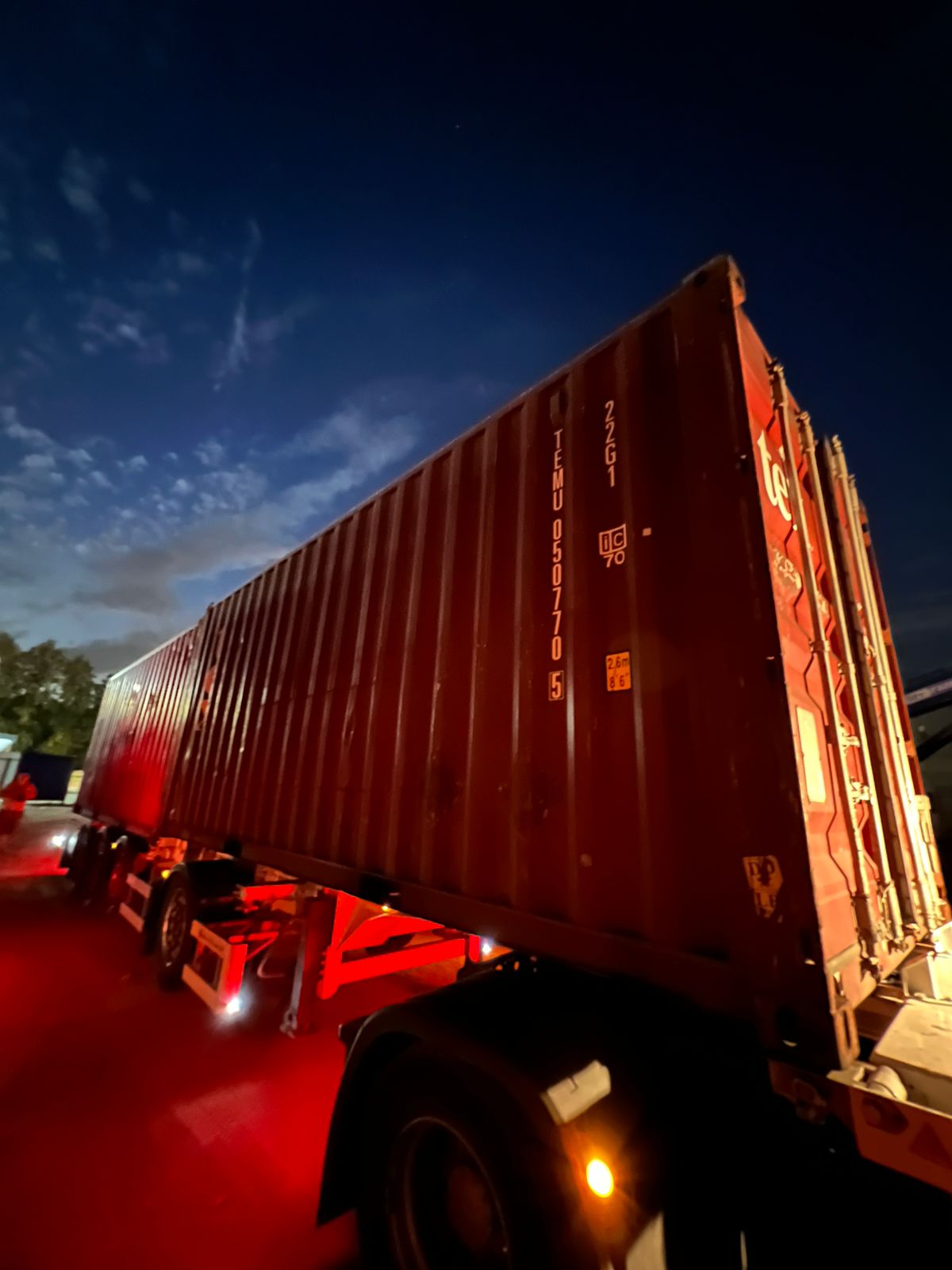 Морской контейнер TEMU0507705