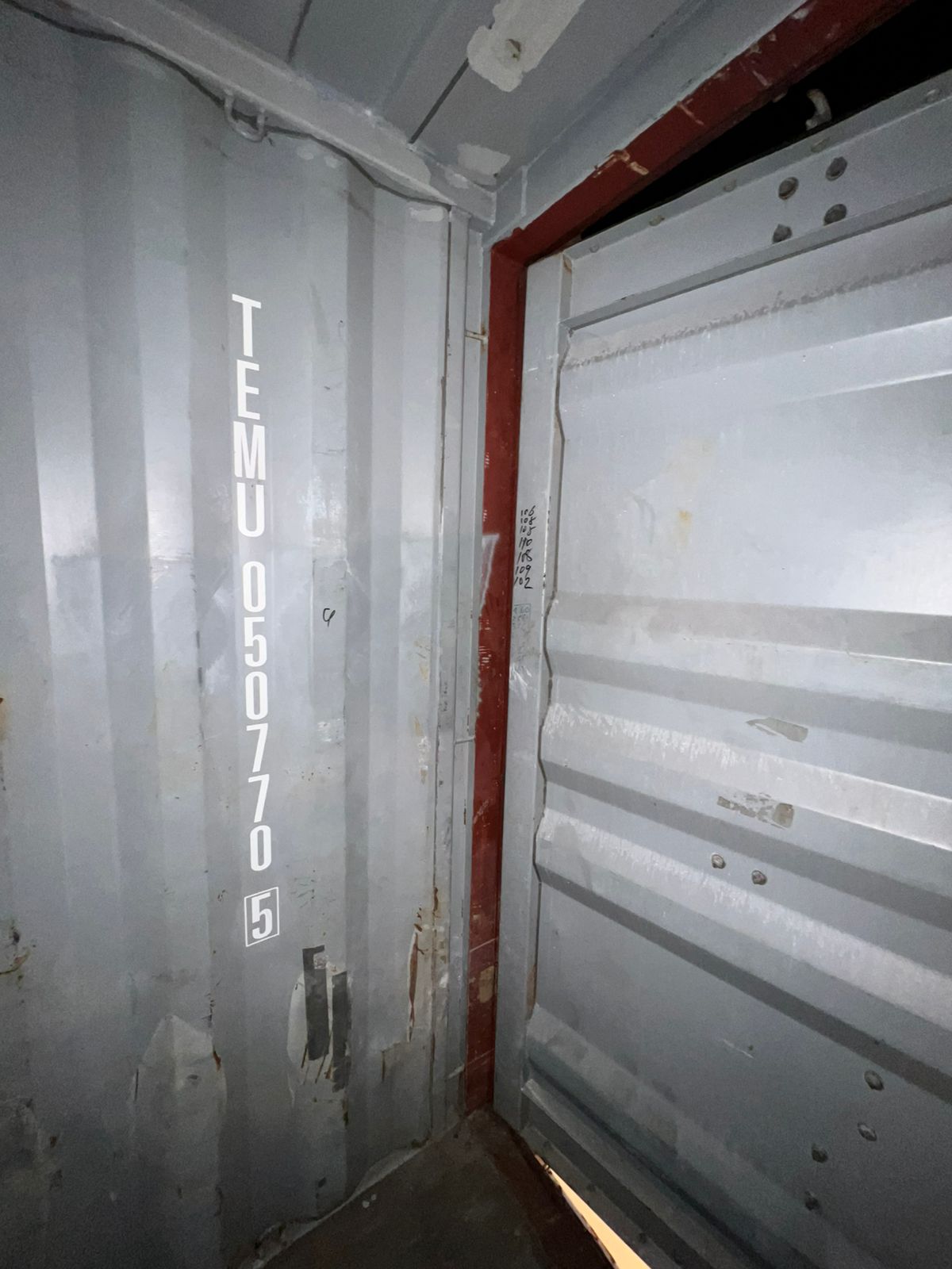 Морской контейнер TEMU0507705