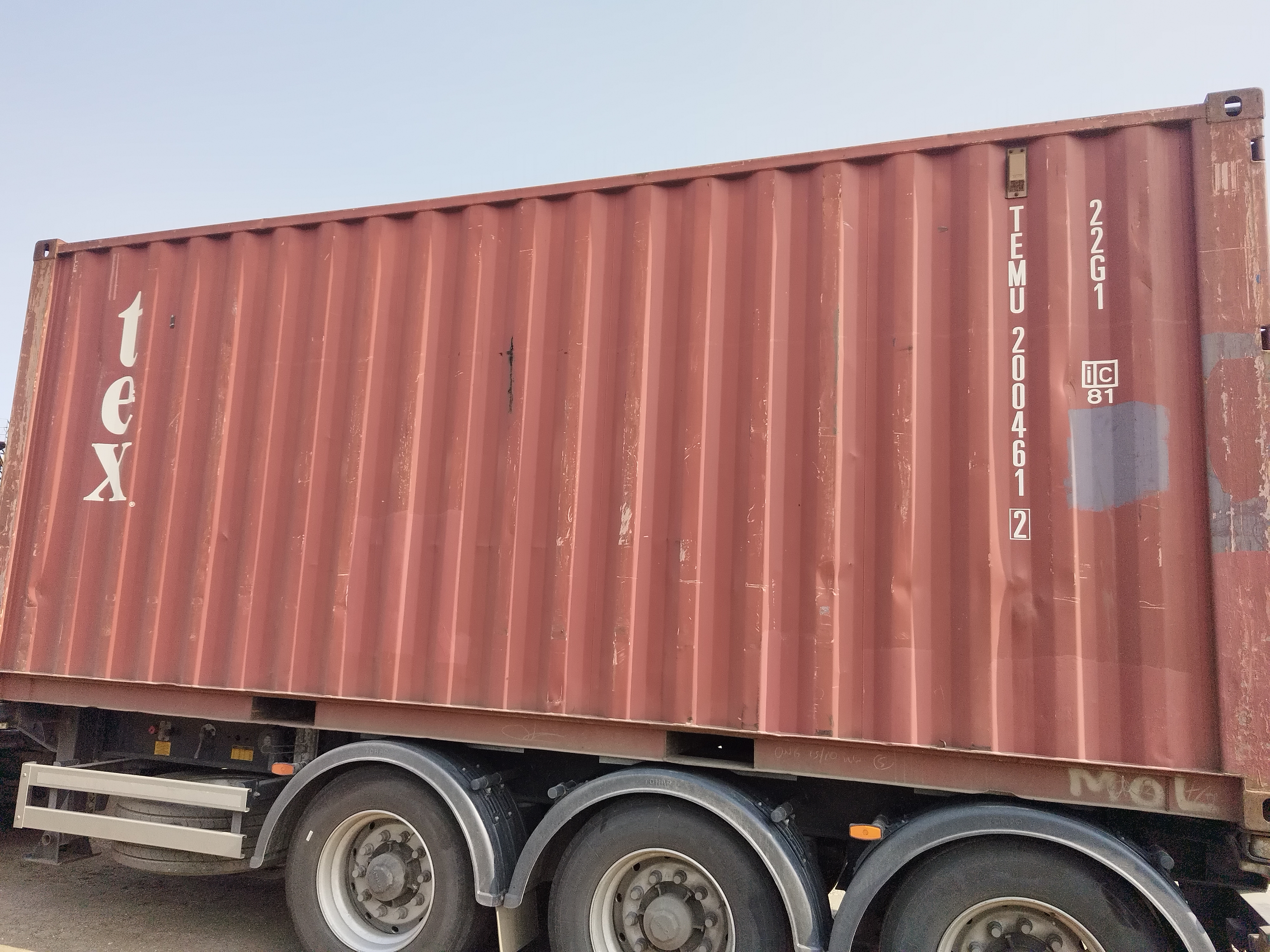 Морской контейнер TEMU2004612