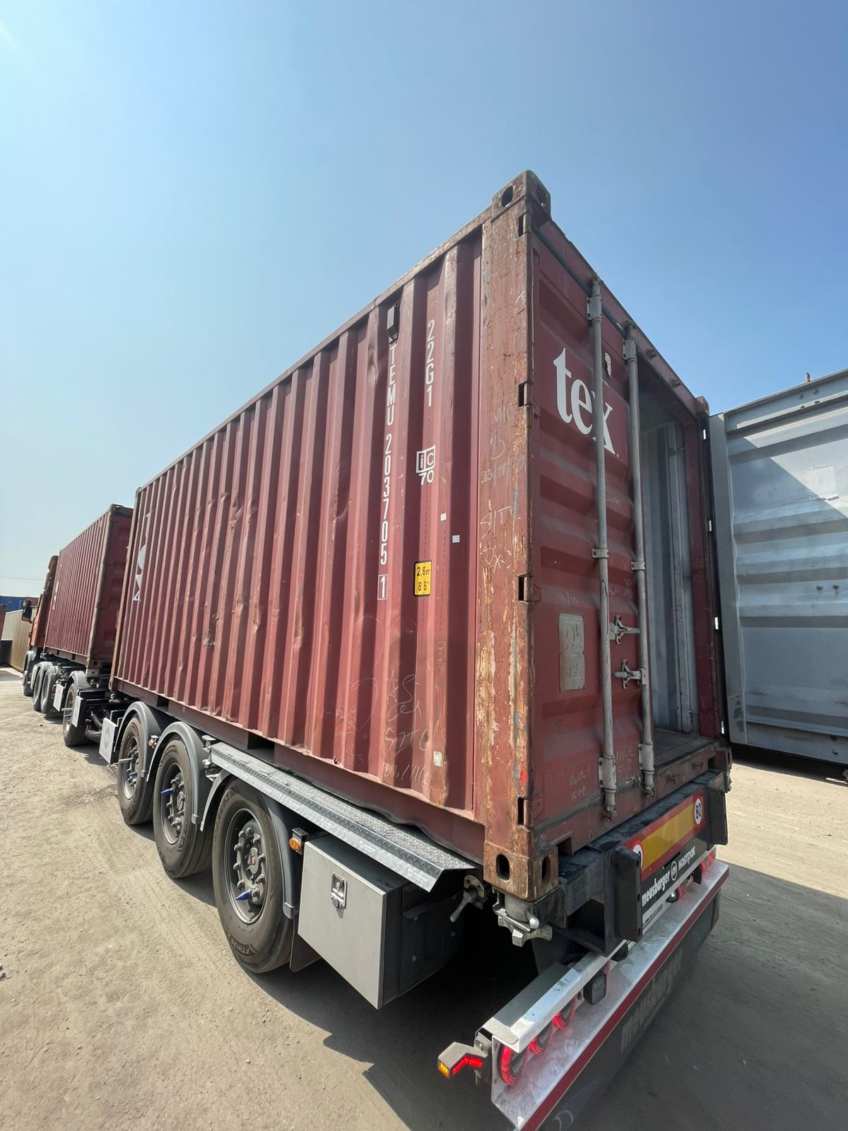 Морской контейнер TEMU2037051