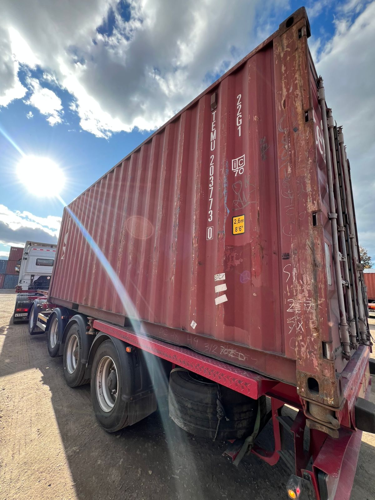 Морской контейнер TEMU2037730