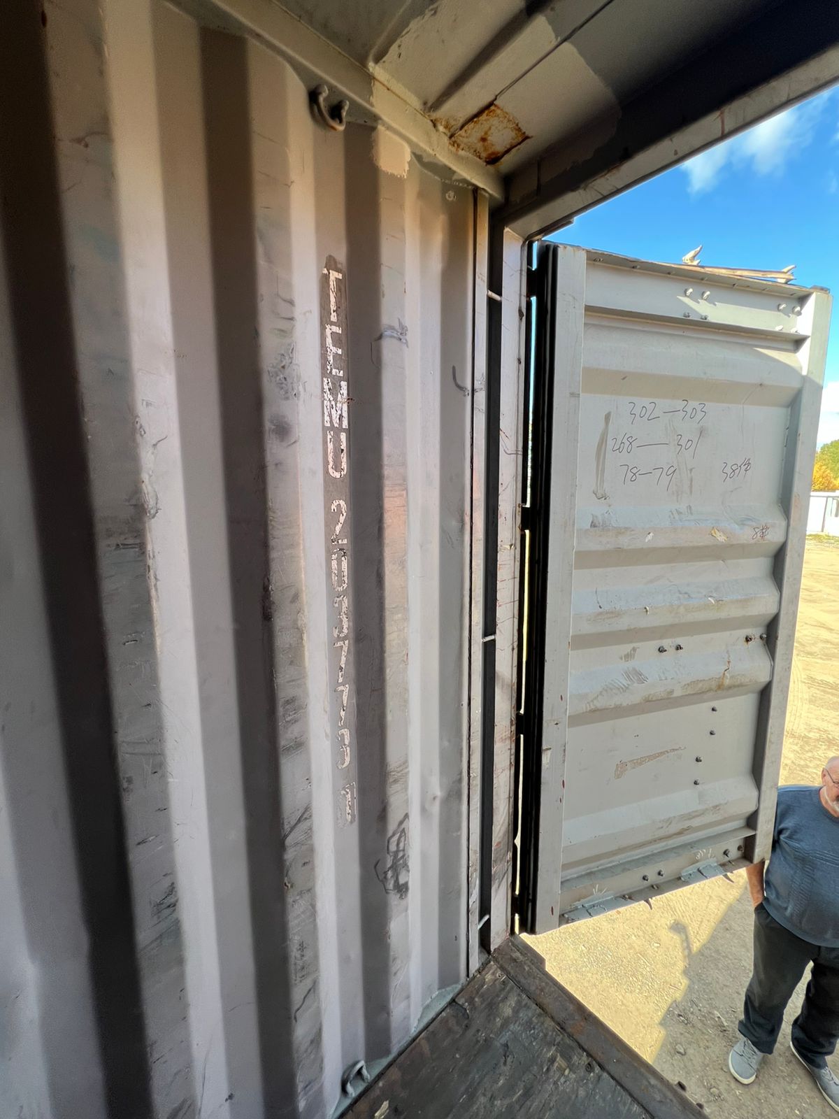 Морской контейнер TEMU2037730