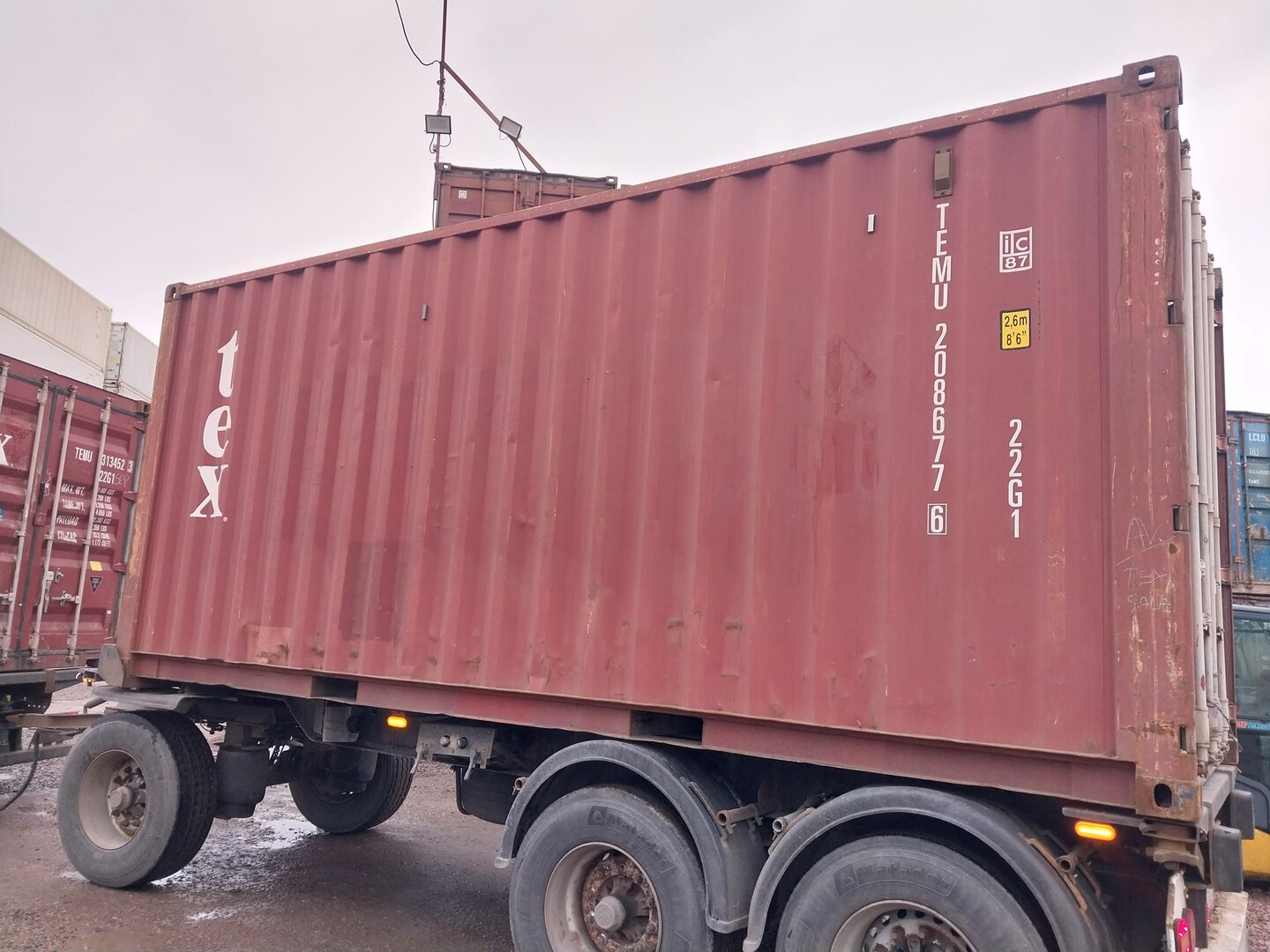 Морской контейнер TEMU2086776
